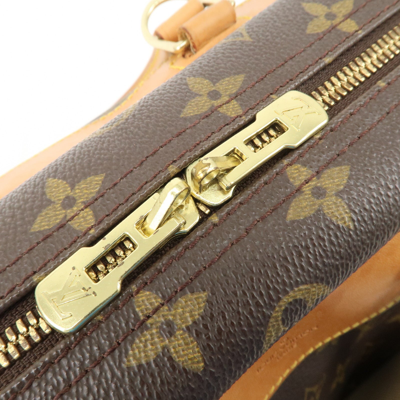 Louis Vuitton Monogram Deauville Hand Bag M47270 Used