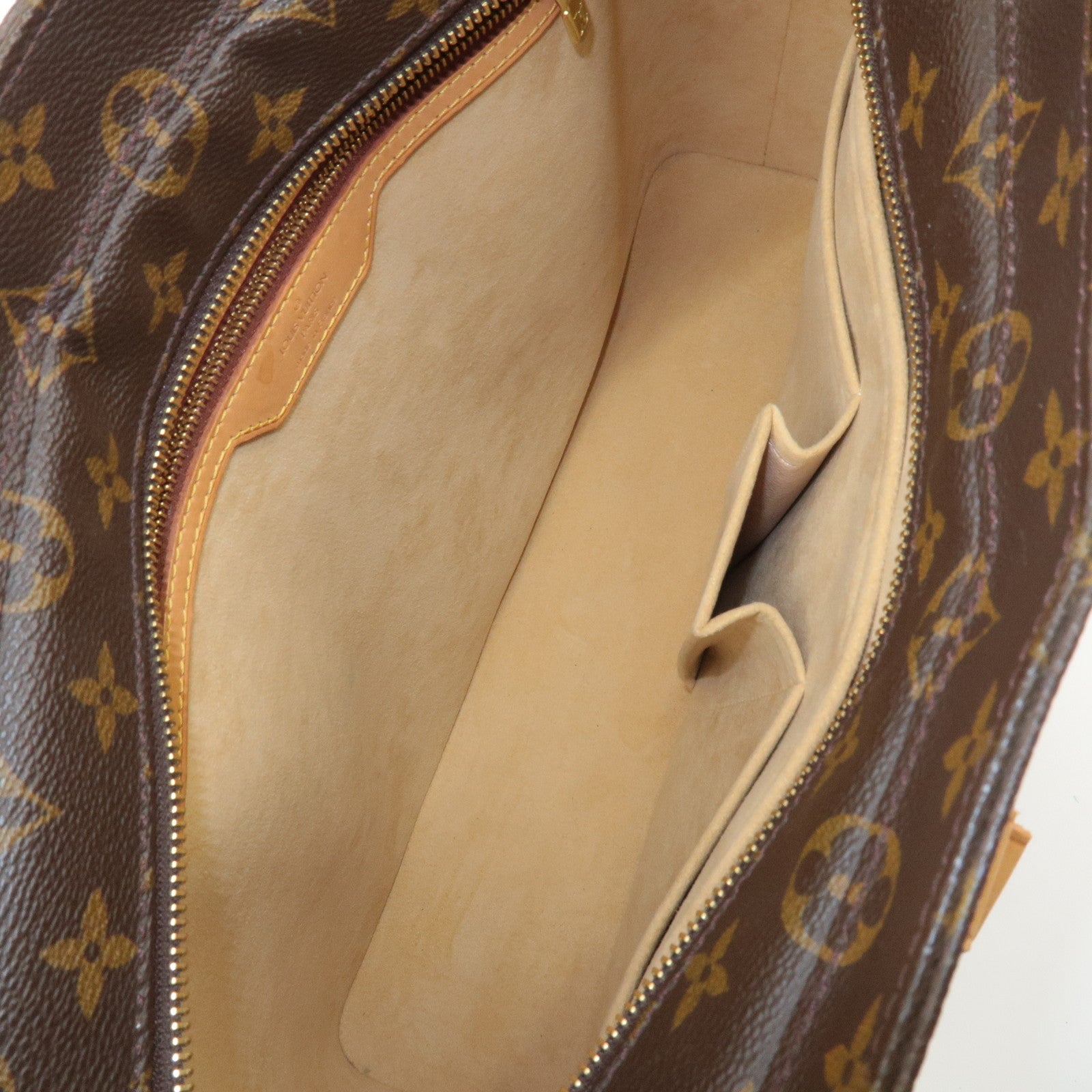 Louis Vuitton Monogram Luco Tote Bag Hand Bag Brown M51155