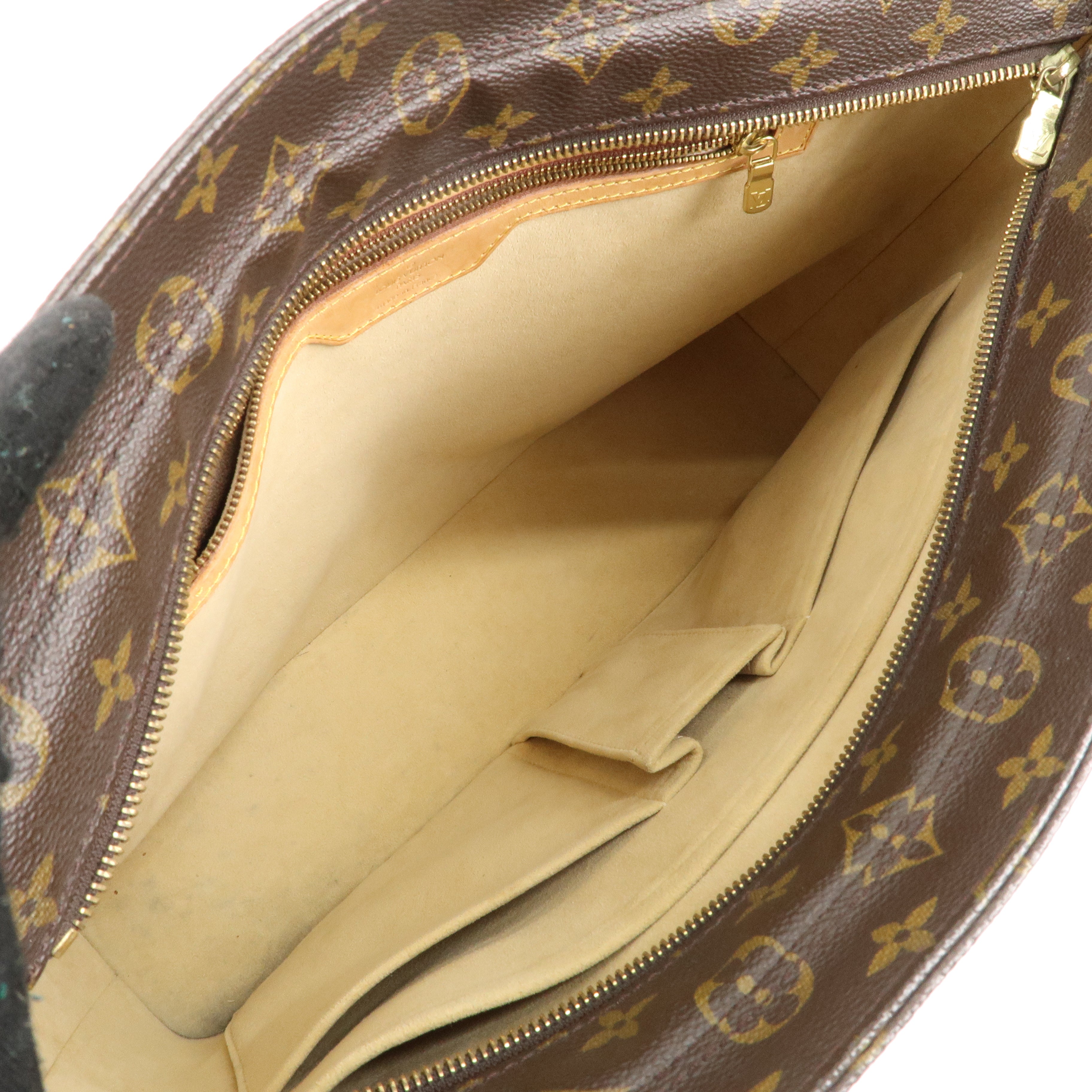 Louis Vuitton Monogram Luco Tote Bag Hand Bag Brown M51155