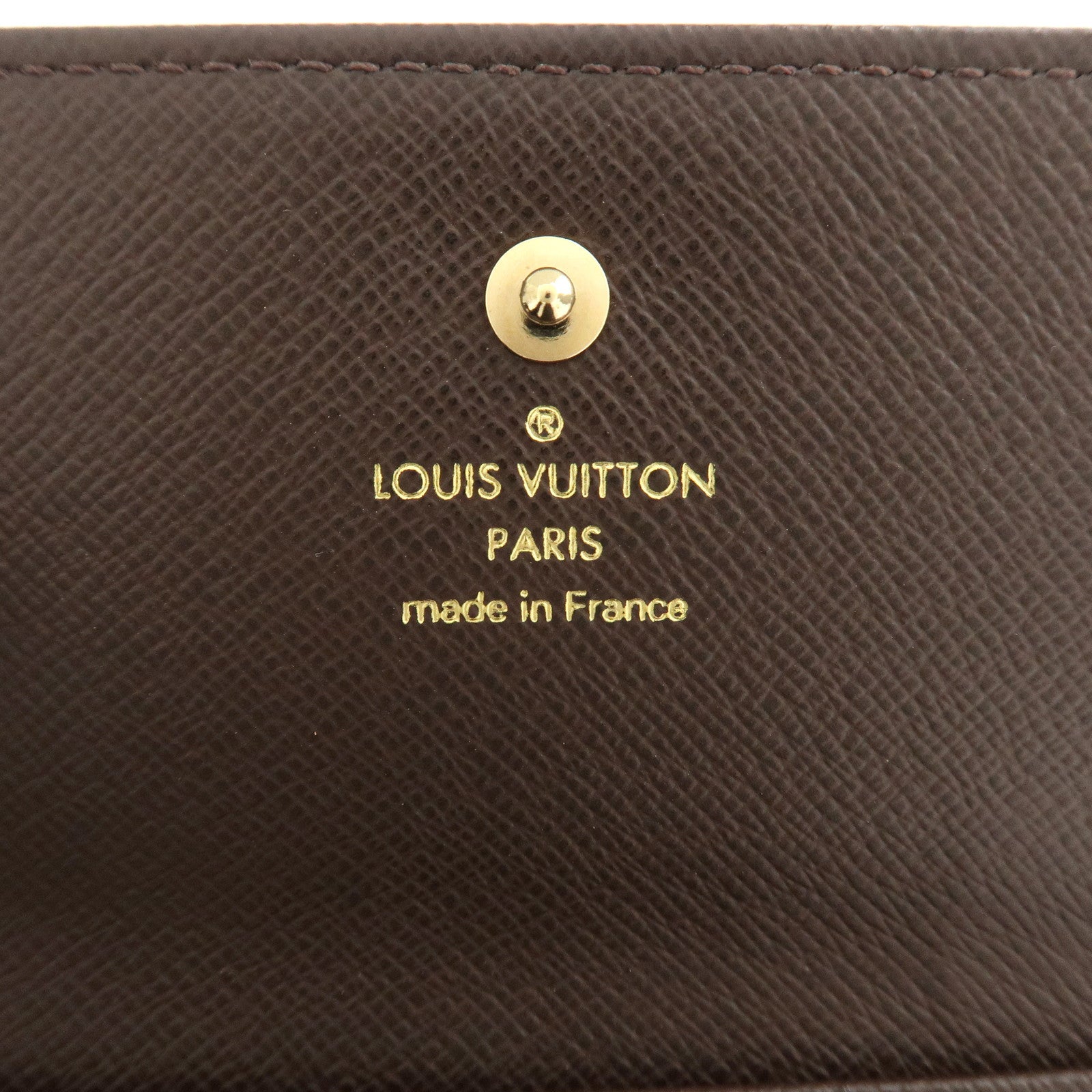 Louis Vuitton Monogram Mini Lin Portefeuille Elise Wallet M95233