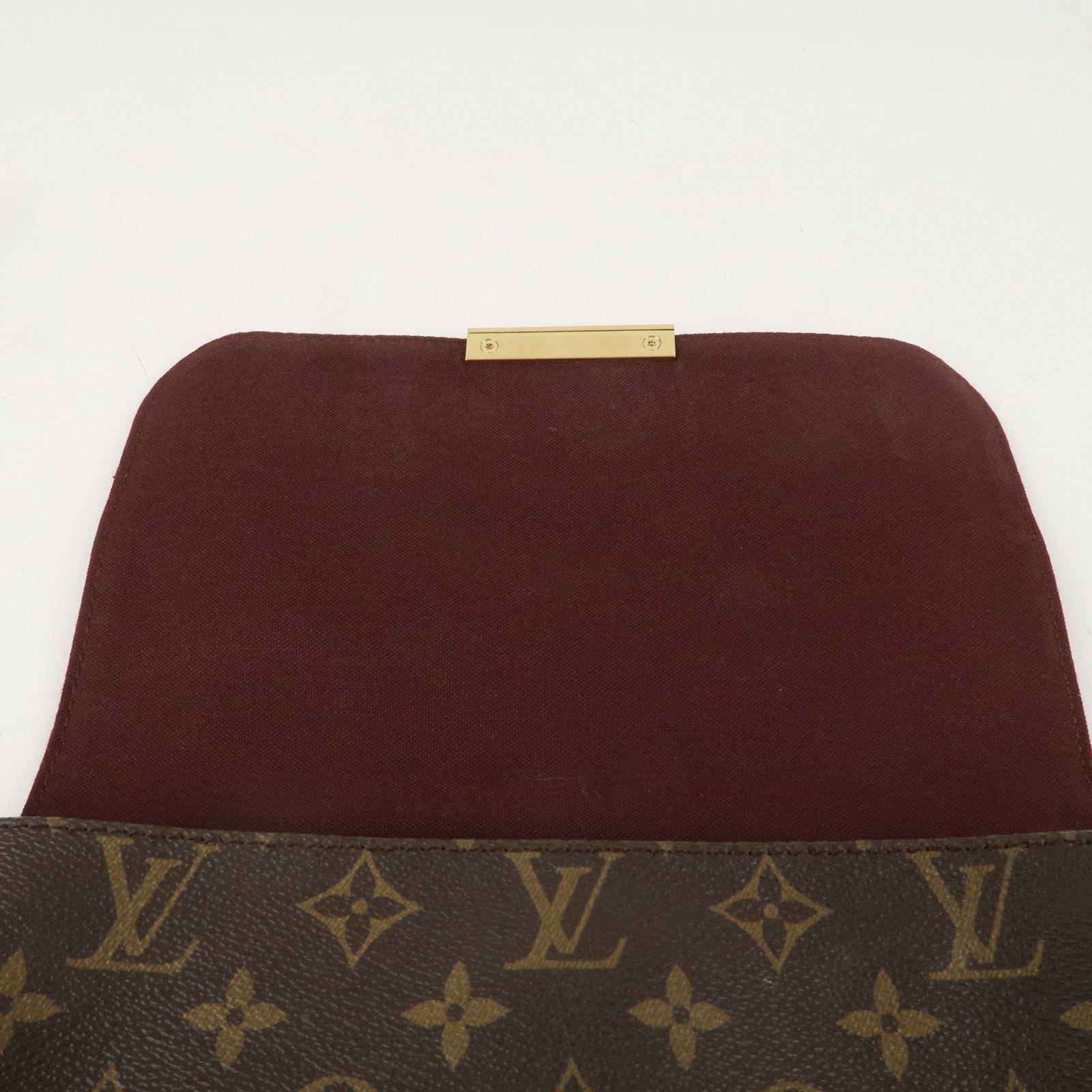 Louis Vuitton Monogram Favorite MM Hand Bag Brown M40718