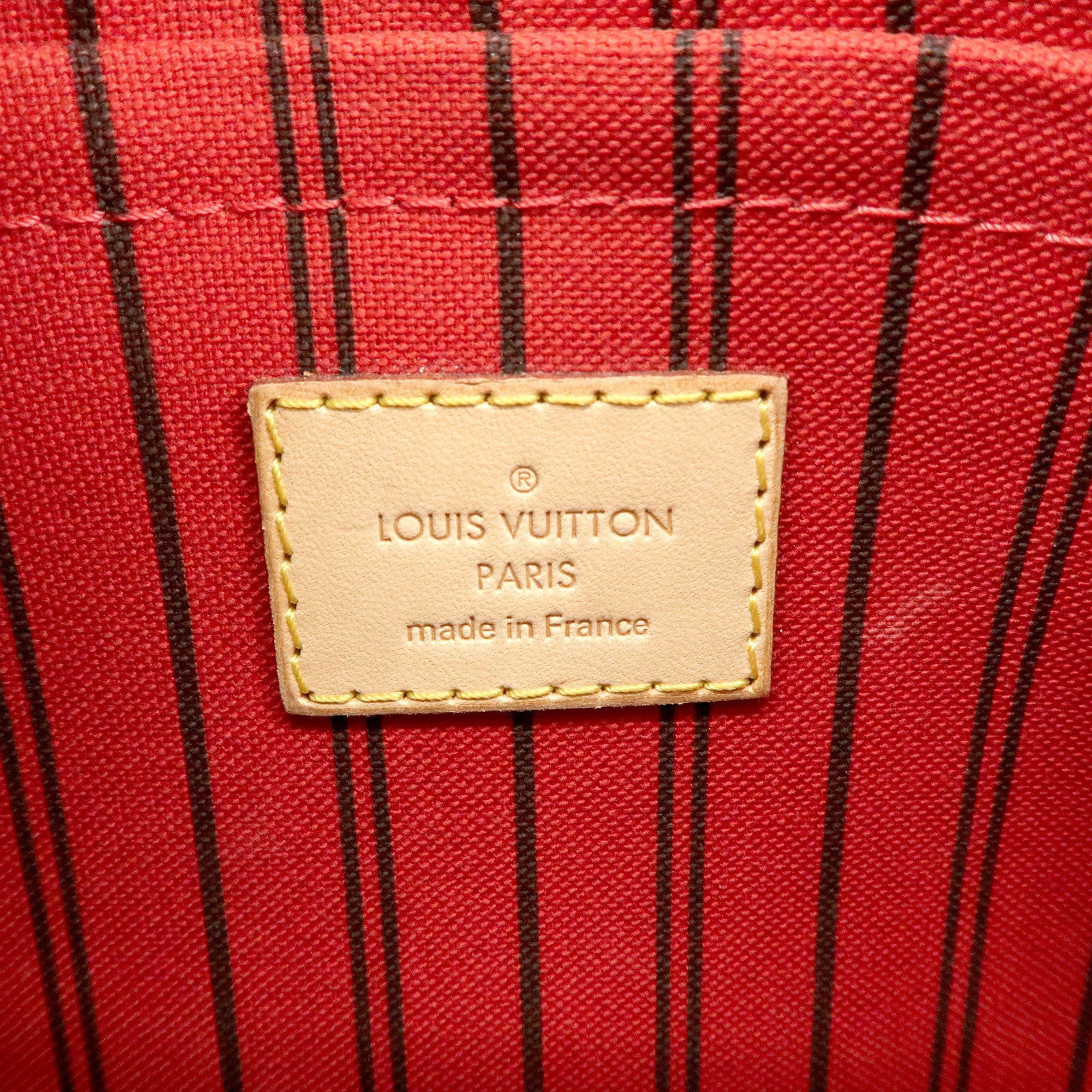 Louis Vuitton Monogram Neverfull MM Pouch Used