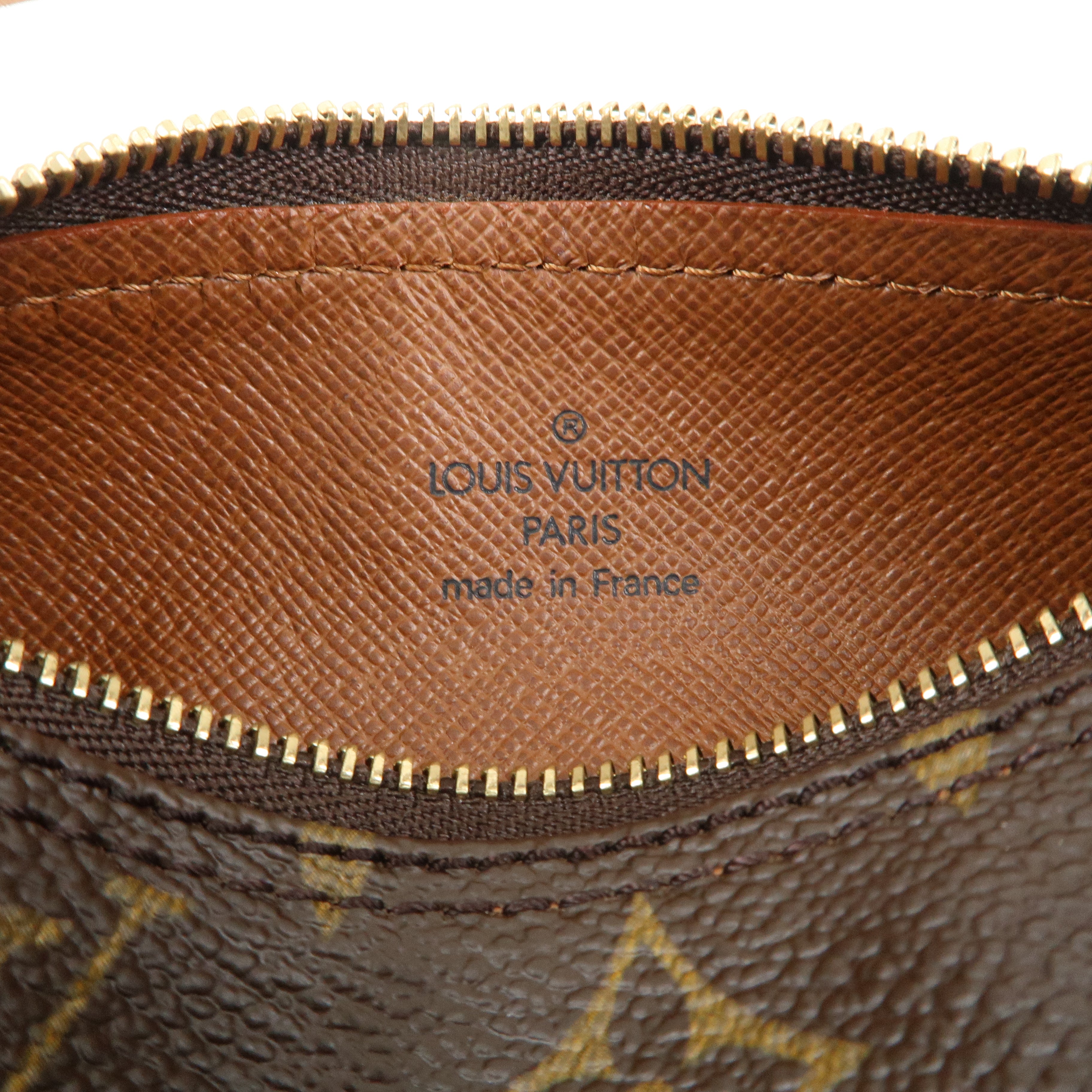 Louis Vuitton Monogram Mini Pouch for Papillon Hand Bag Brown