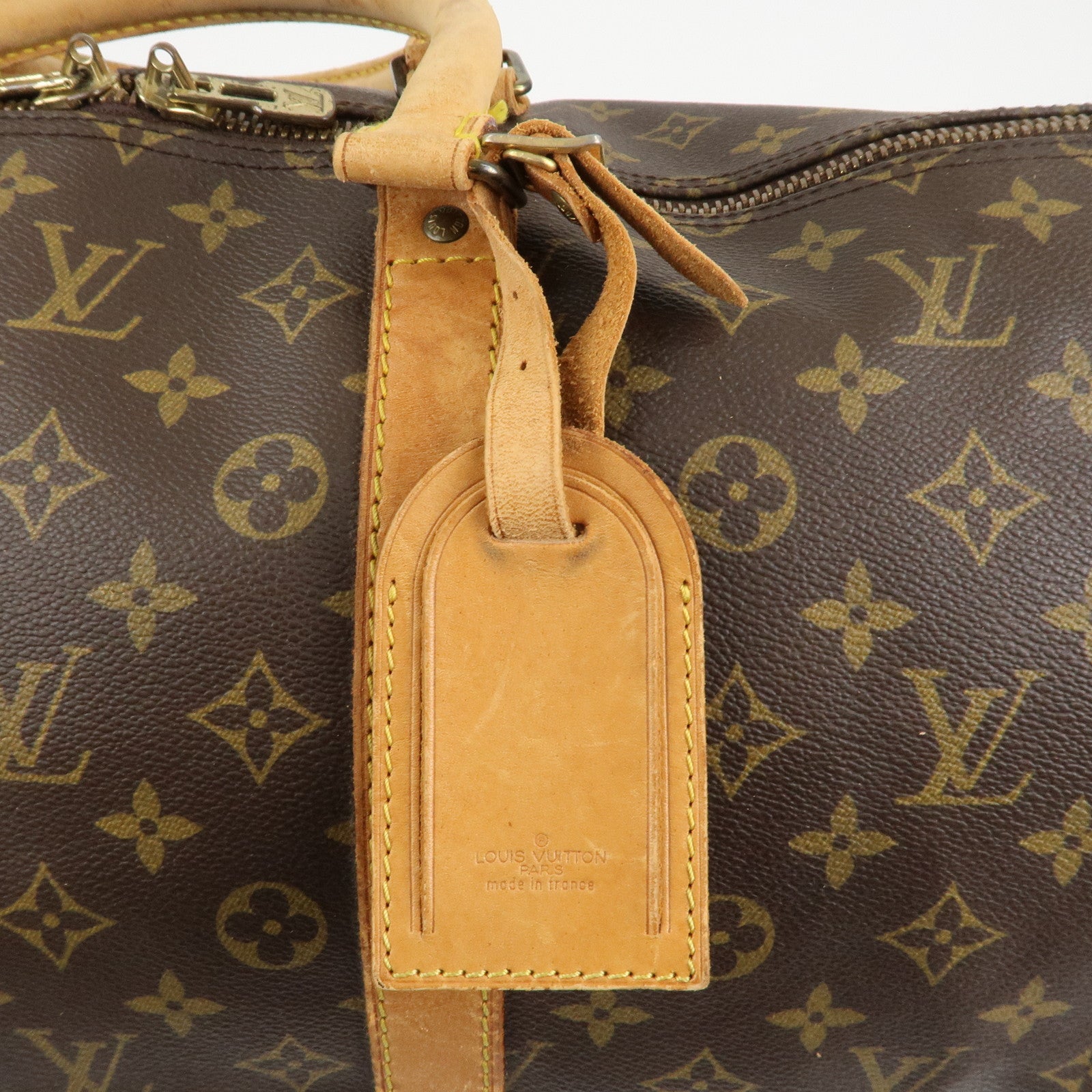 Louis Vuitton Monogram Keep All Bandouliere 55 Boston Bag M41414 Used