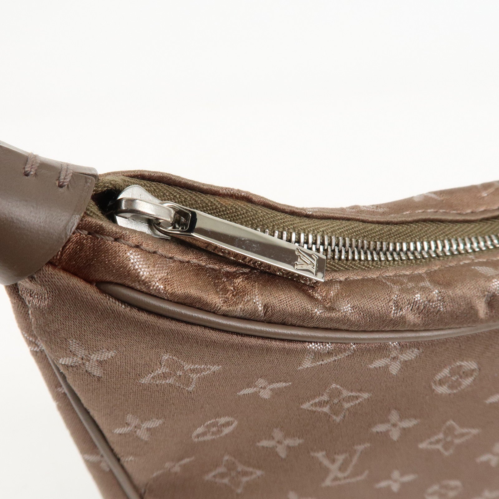 Louis Vuitton Monogram Satin Little Boulogne Hand Bag M92143