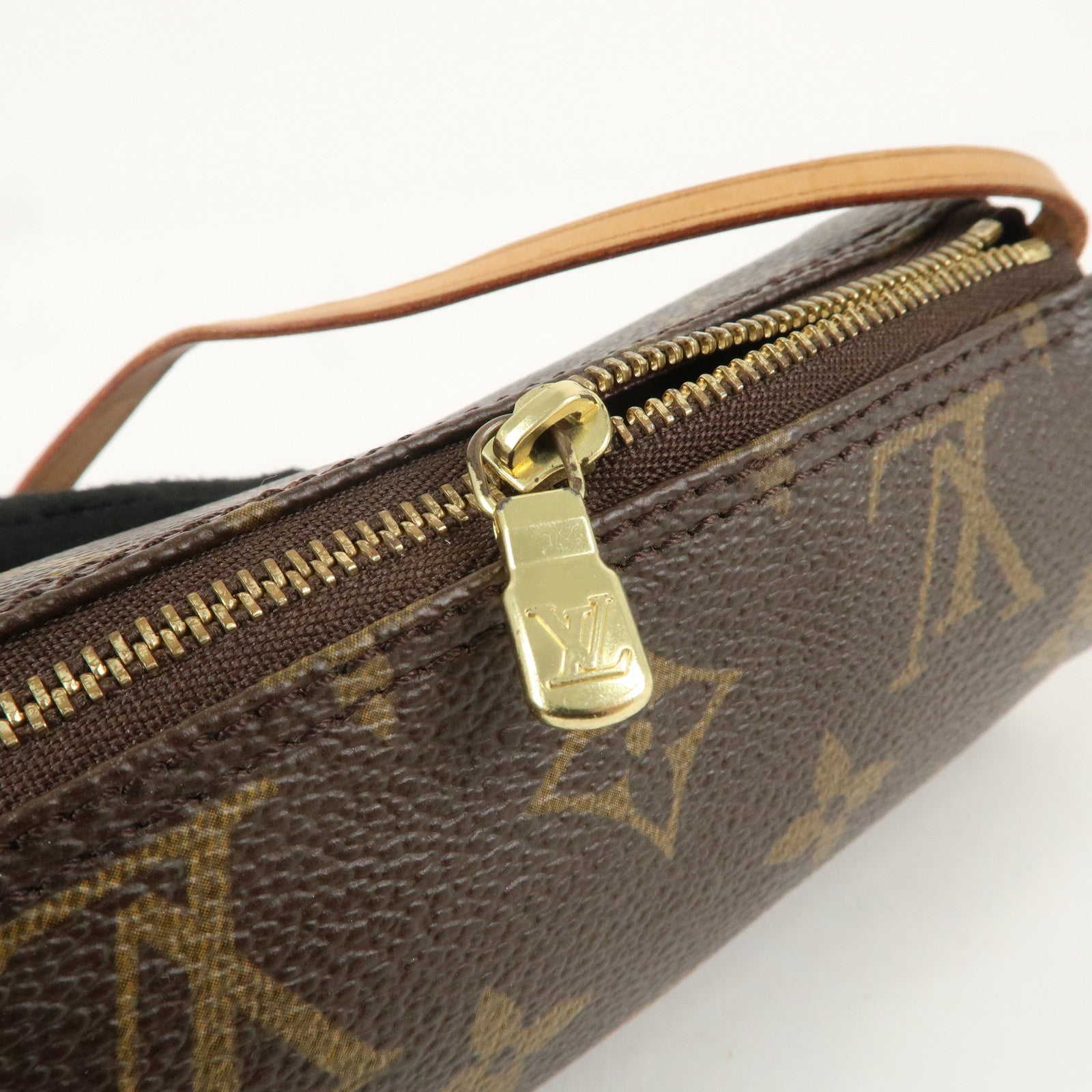 Louis Vuitton Monogram Mini Pouch for Papillon Bag Brown