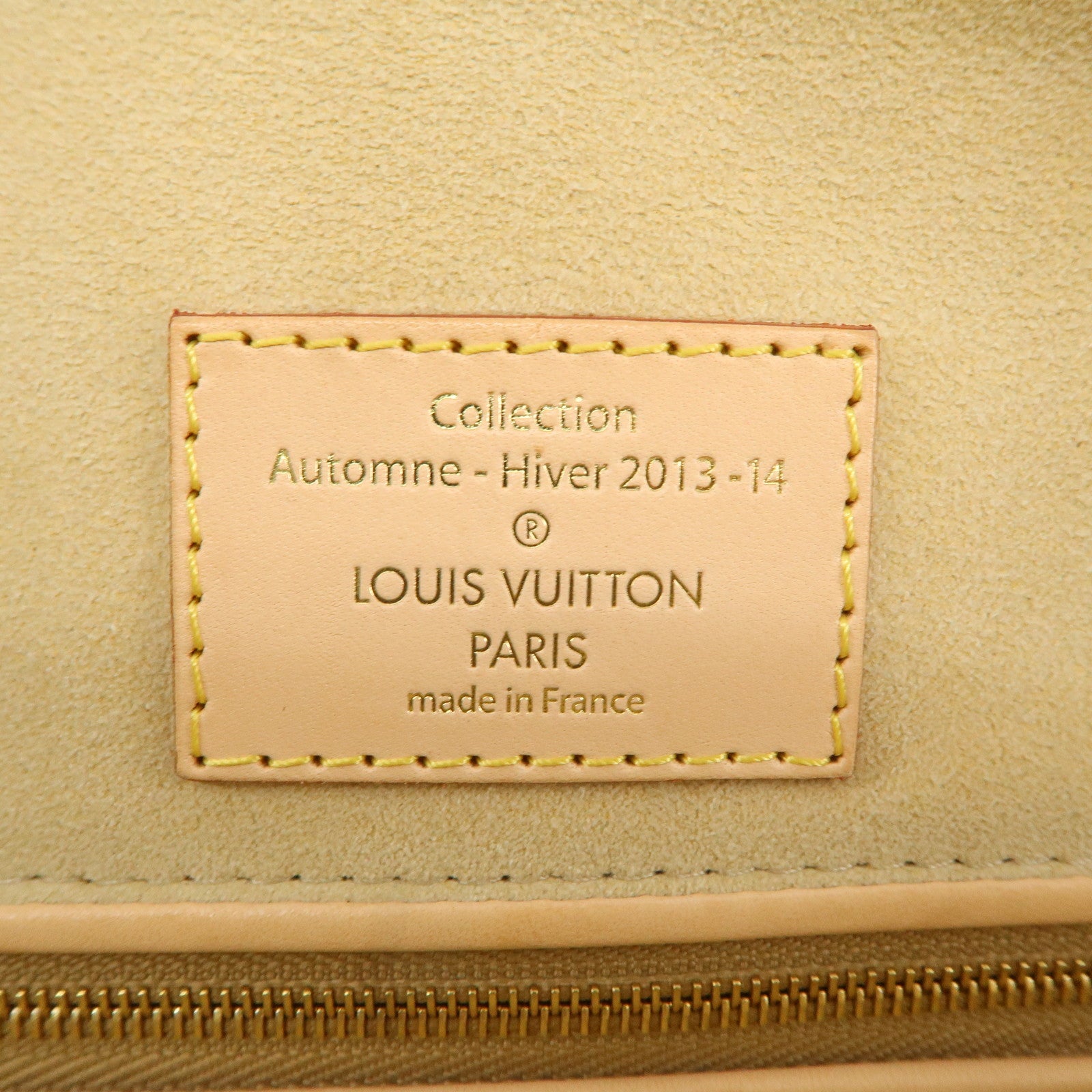 Louis Vuitton Monogram Lock It Chain Hand Bag M40989 Used