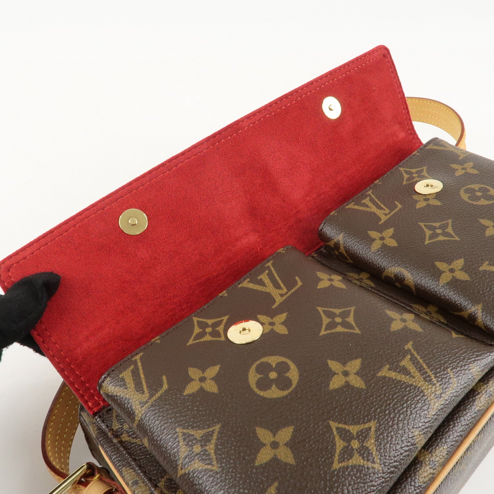 Louis Vuitton Monogram Vivacite Shoulder Bag Hand Bag M51164