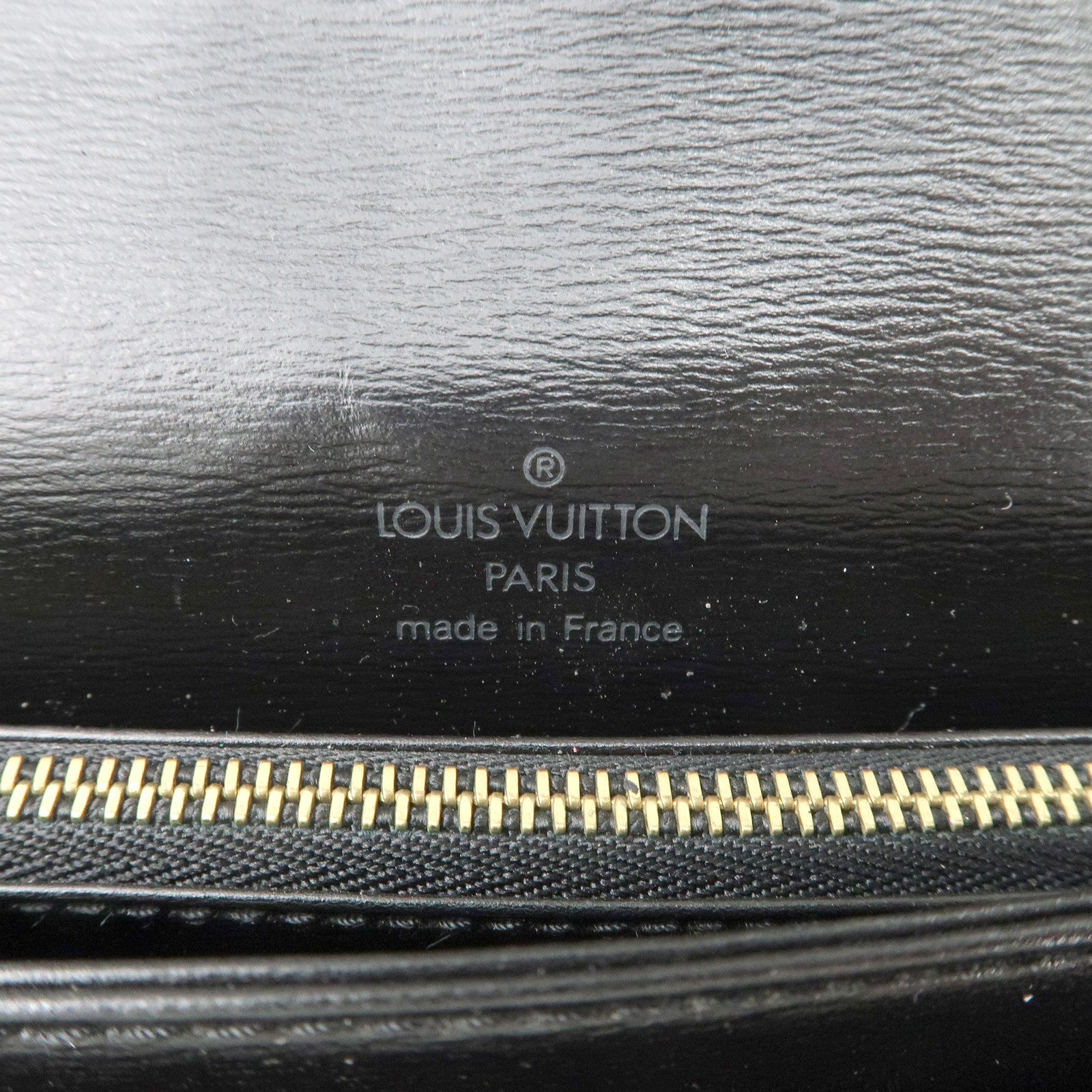 Louis Vuitton Epi Free Lin Shoulder Bag Noir M52402 Used