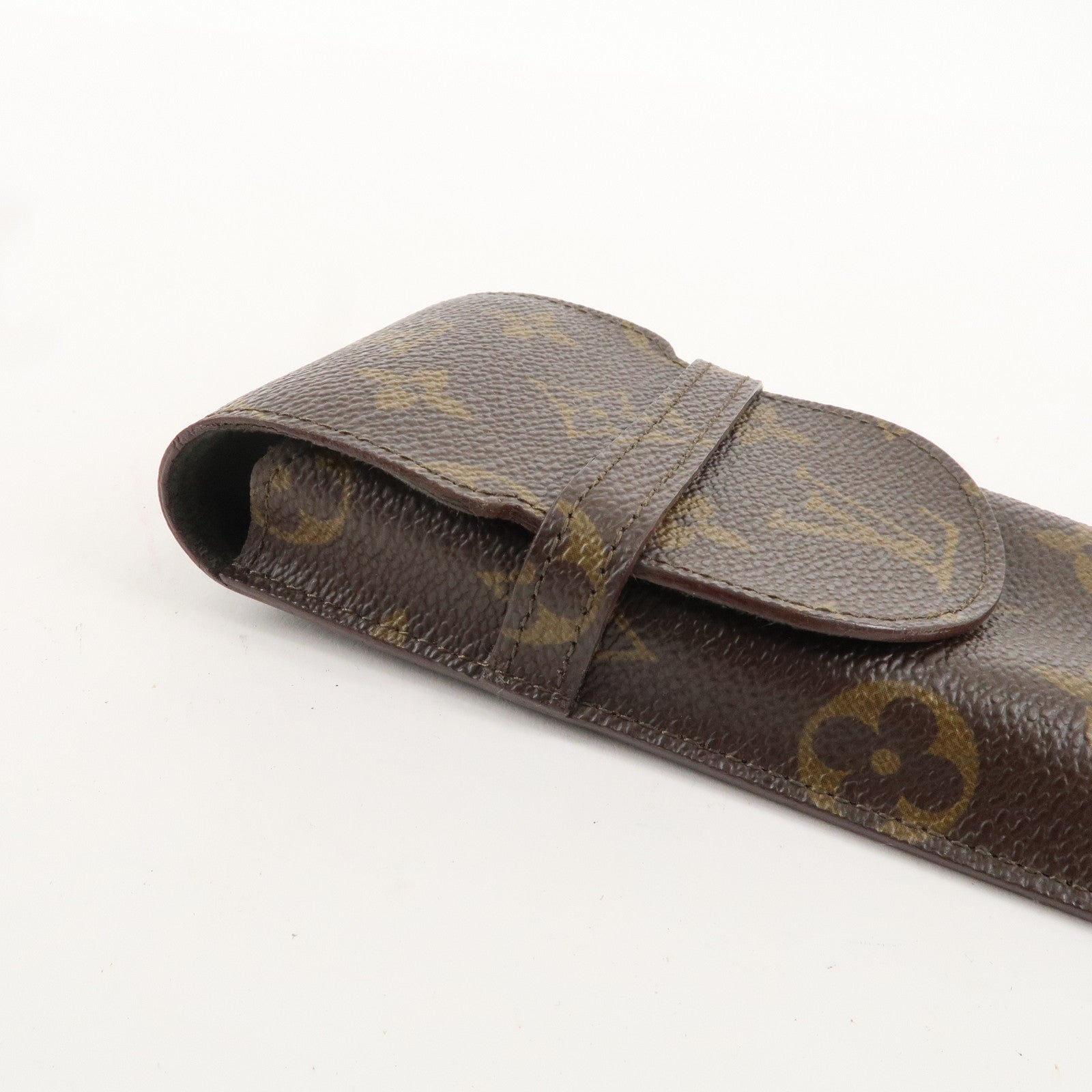 Louis Vuitton Monogram Set of 2 etui a lunettes lavel Glasses Case