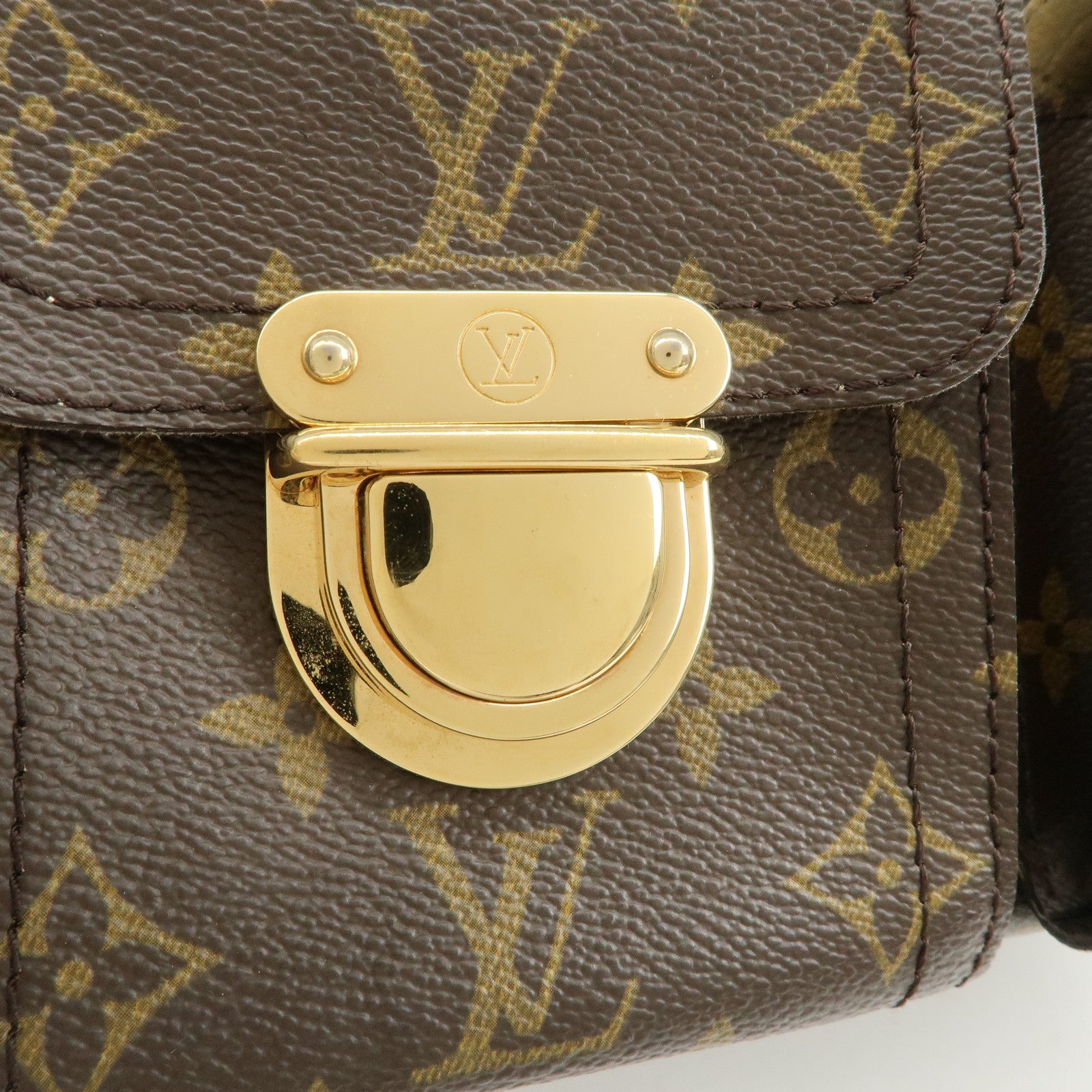 Louis Vuitton Monogram Manhattan PM Hand Bag M40026 Used