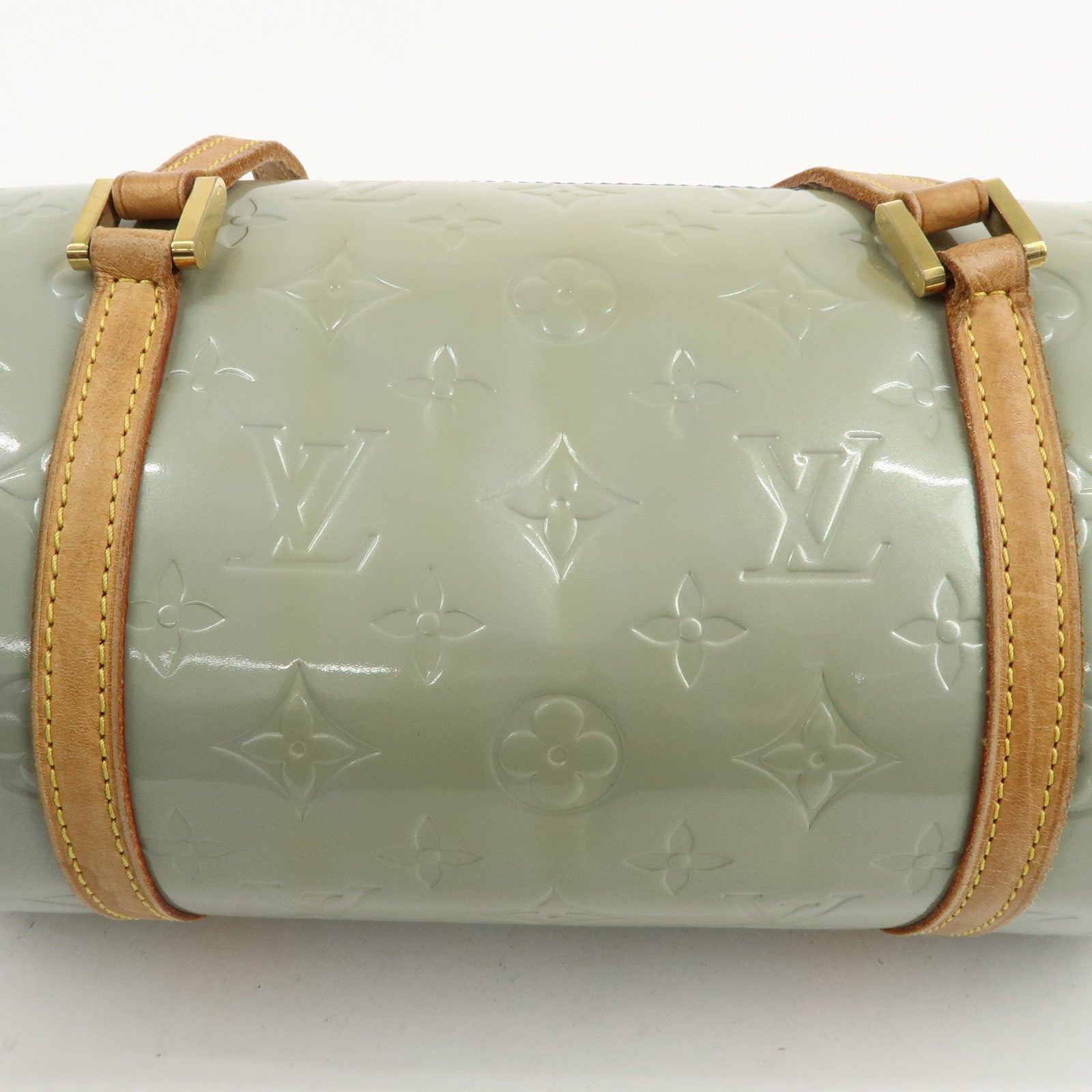 Louis Vuitton Monogram Vernis Bedford Hand Bag Gris M91130