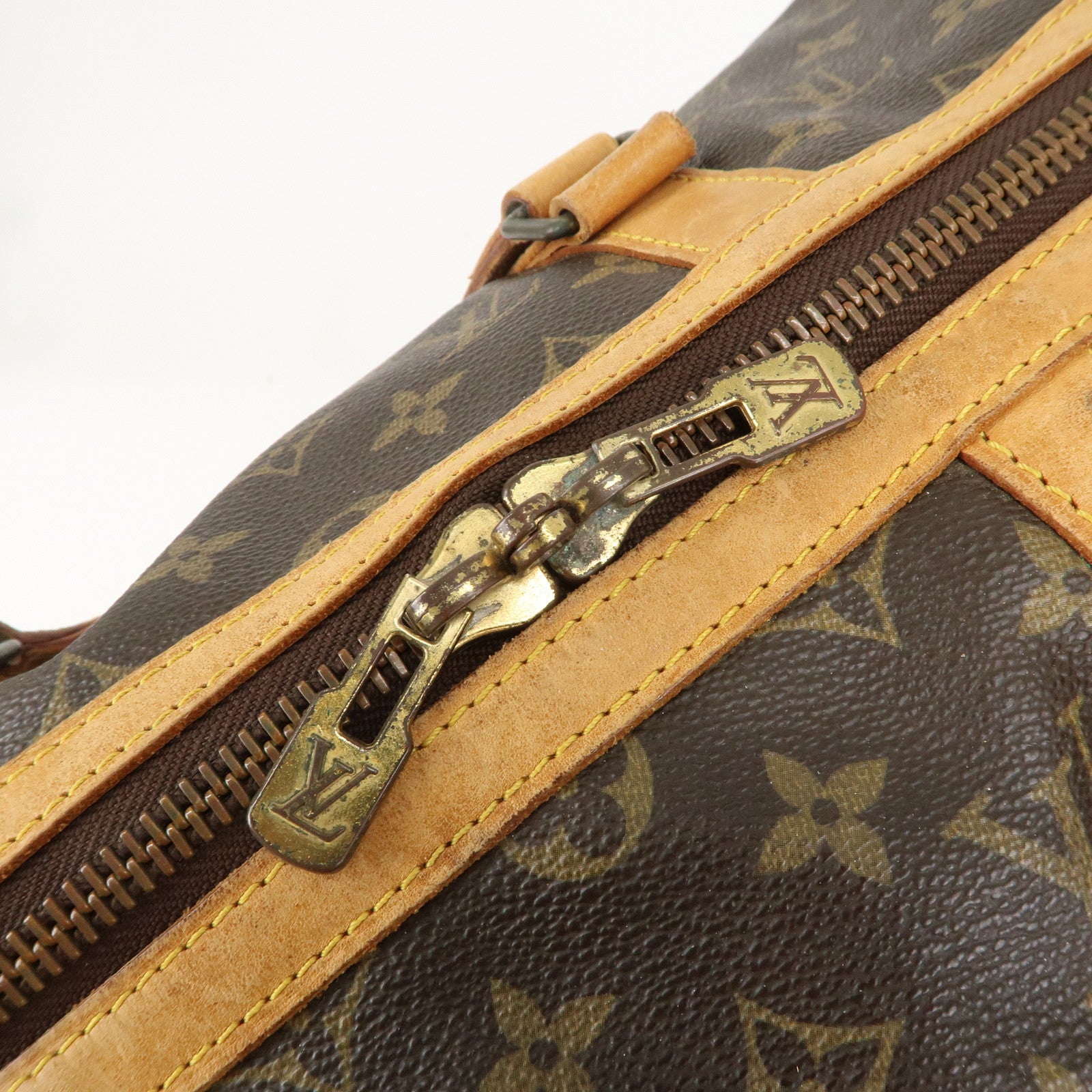 Louis Vuitton Monogram Sac Souple 45 Boston Bag M41624