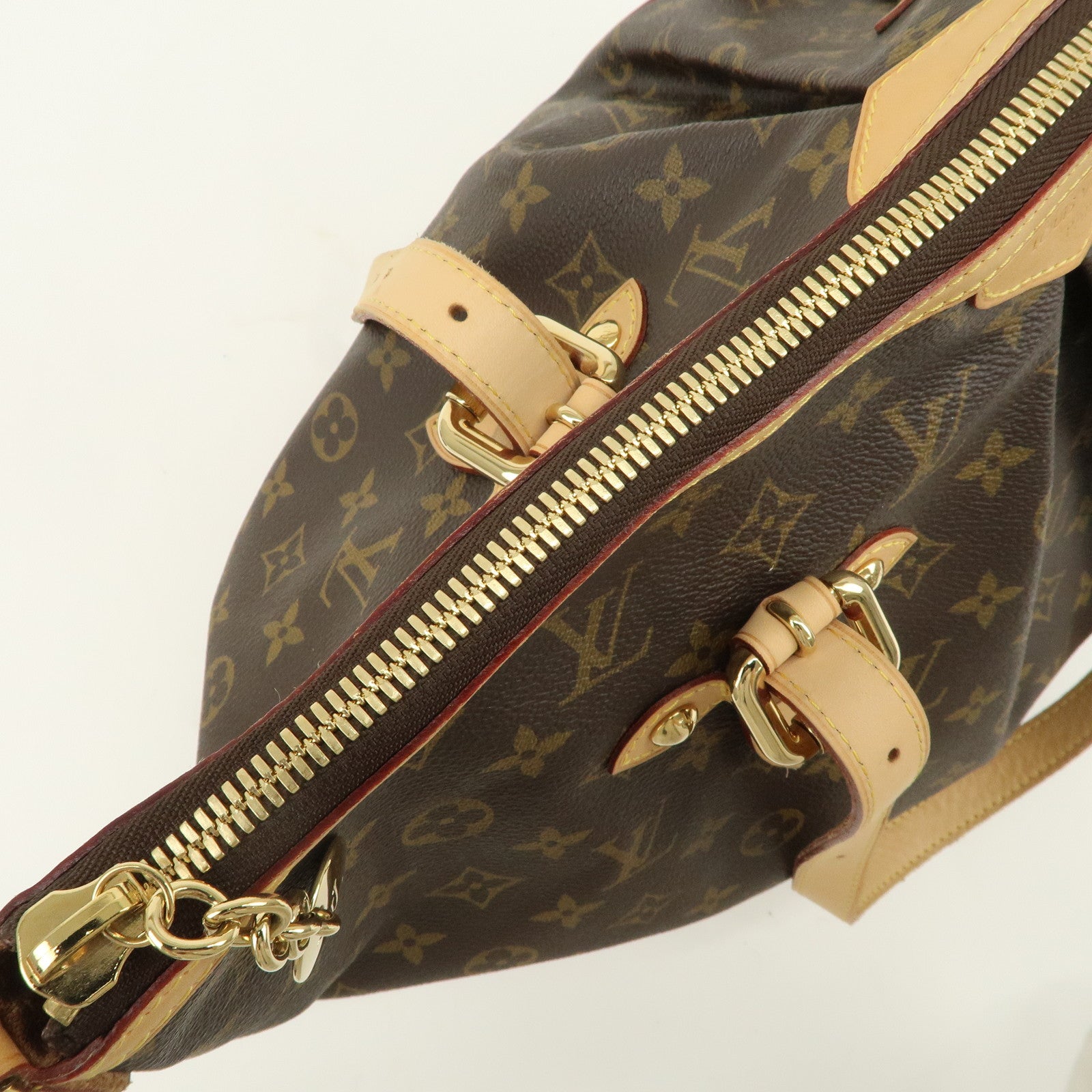 Louis Vuitton Monogram Palermo GM 2Way Hand Bag Brown M40146