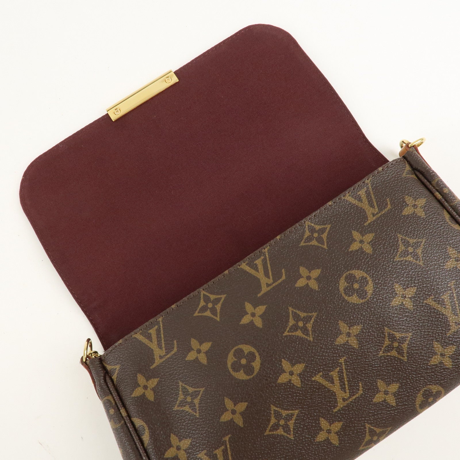 Louis Vuitton Monogram Favorite MM 2Way Shoulder Bag M40718 Used