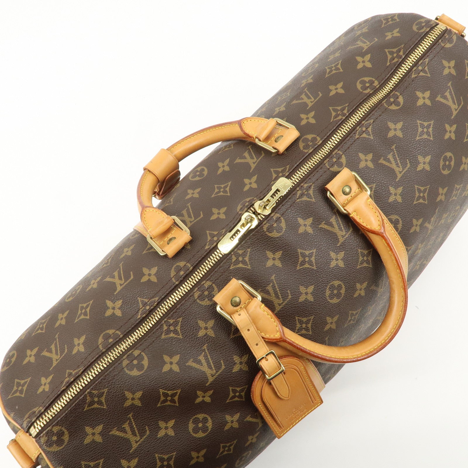 Louis Vuitton Monogram Keep All 50 Boston Bag M41416 Used