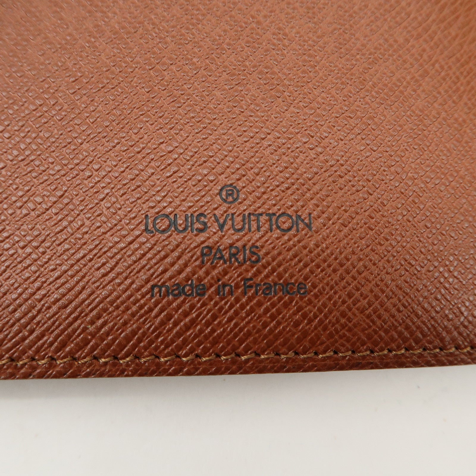 Louis Vuitton Monogram Agenda MM Planner Cover R20105