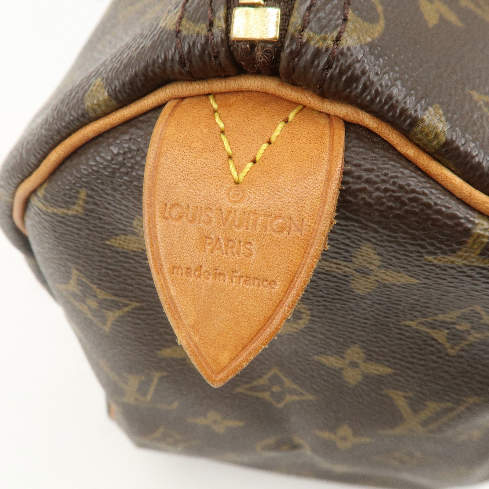 Louis Vuitton Monogram Speedy 35 Hand Bag Boston Bag M41524