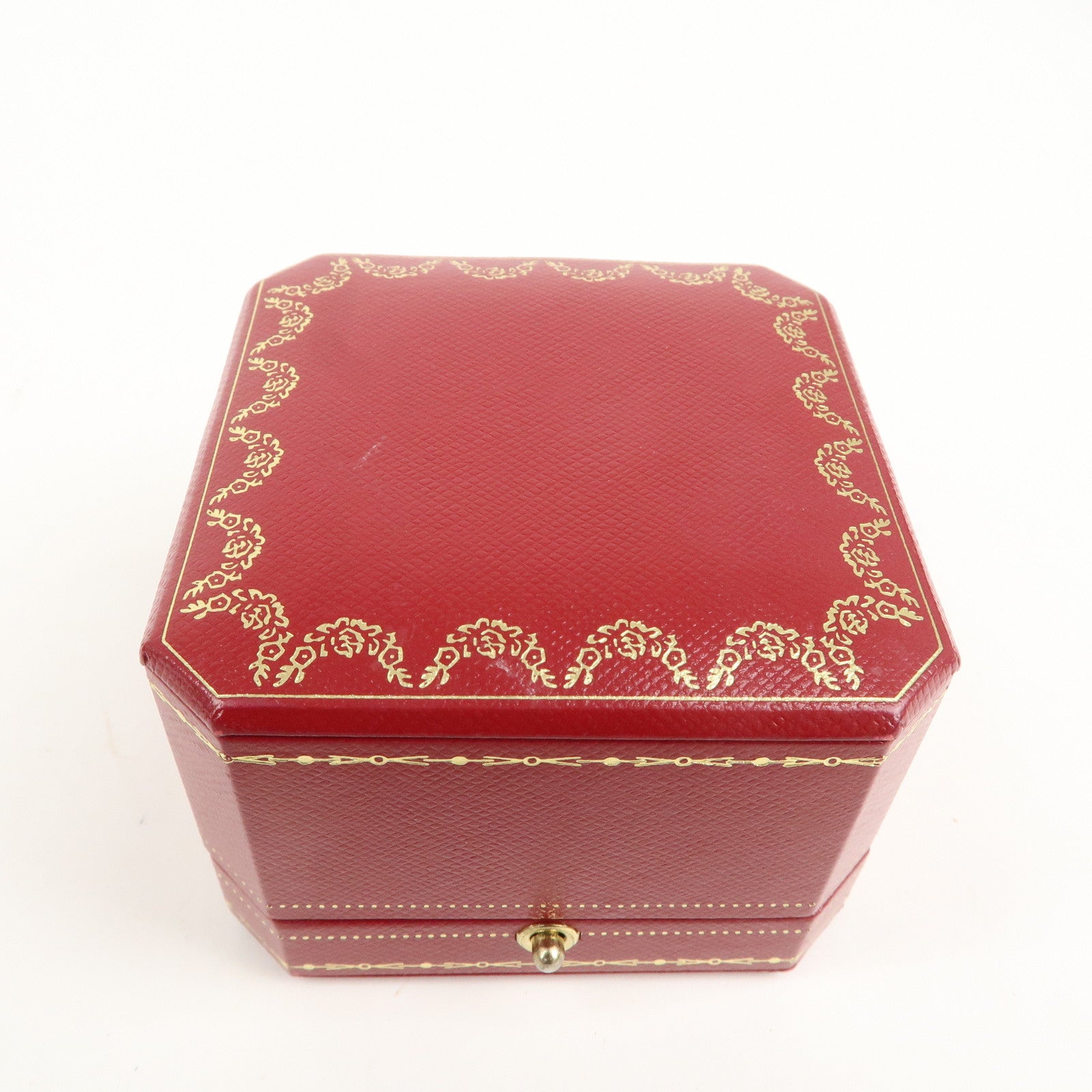 Cartier Set of 10 Ring Box Display Box Jewelry Box For Ring Red