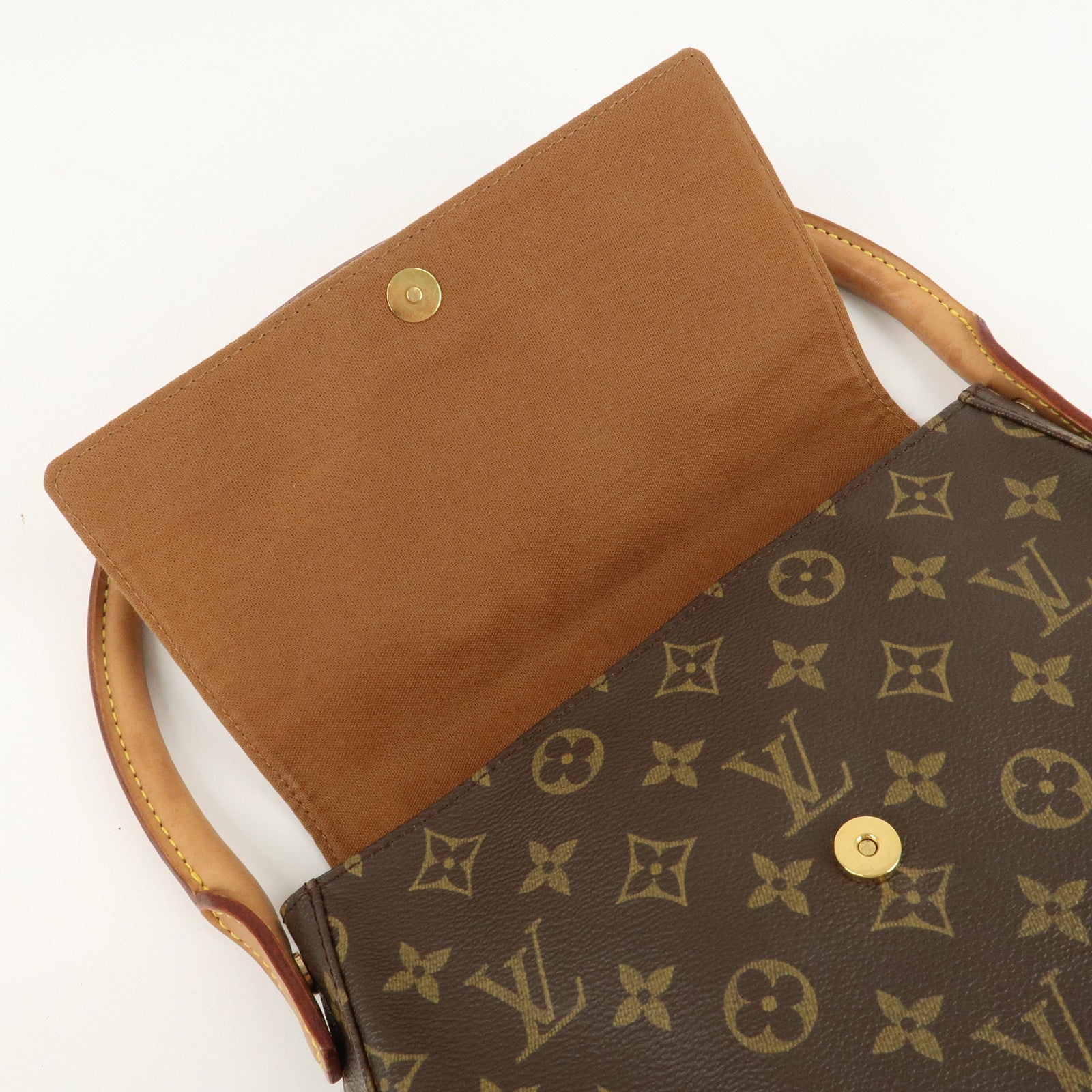 Louis Vuitton Monogram Mini Looping Shoulder Bag Hand Bag M51147 Used