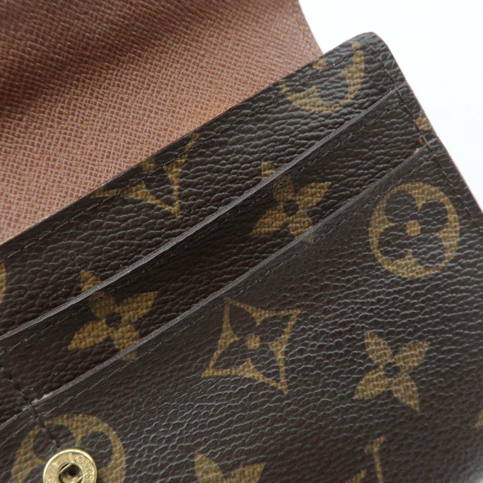 Louis Vuitton Monogram Portefeuille Sarah Long Wallet M61734 Used