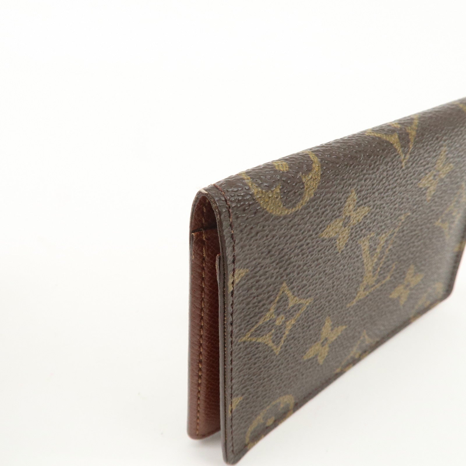 Louis Vuitton Taiga Monogram Set of 2 Card Case M30512 M60533 Used