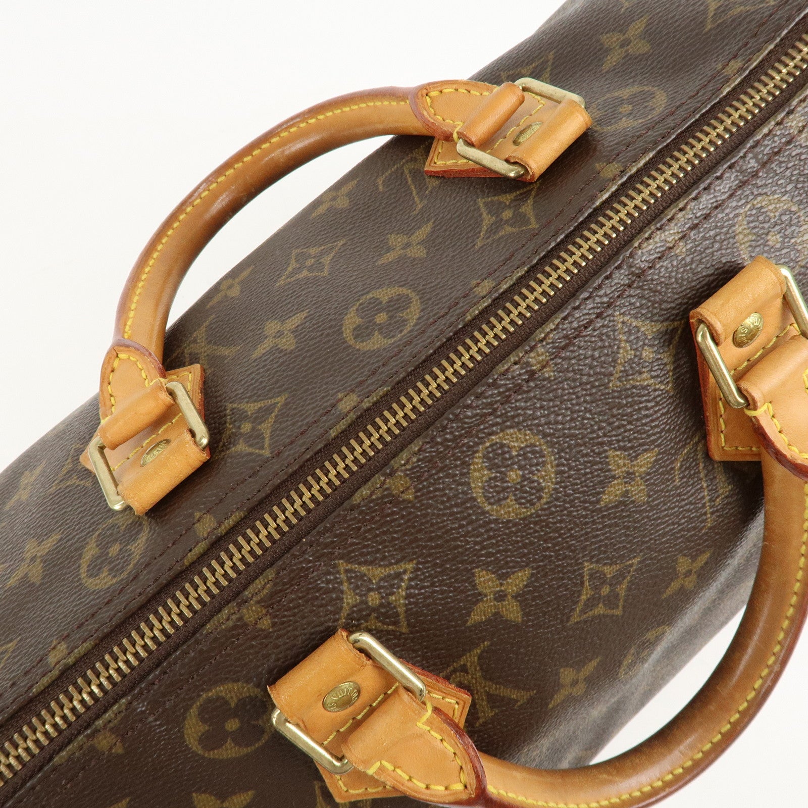 Louis Vuitton Monogram Speedy 30 Hand Bag Boston Bag M41526 Used