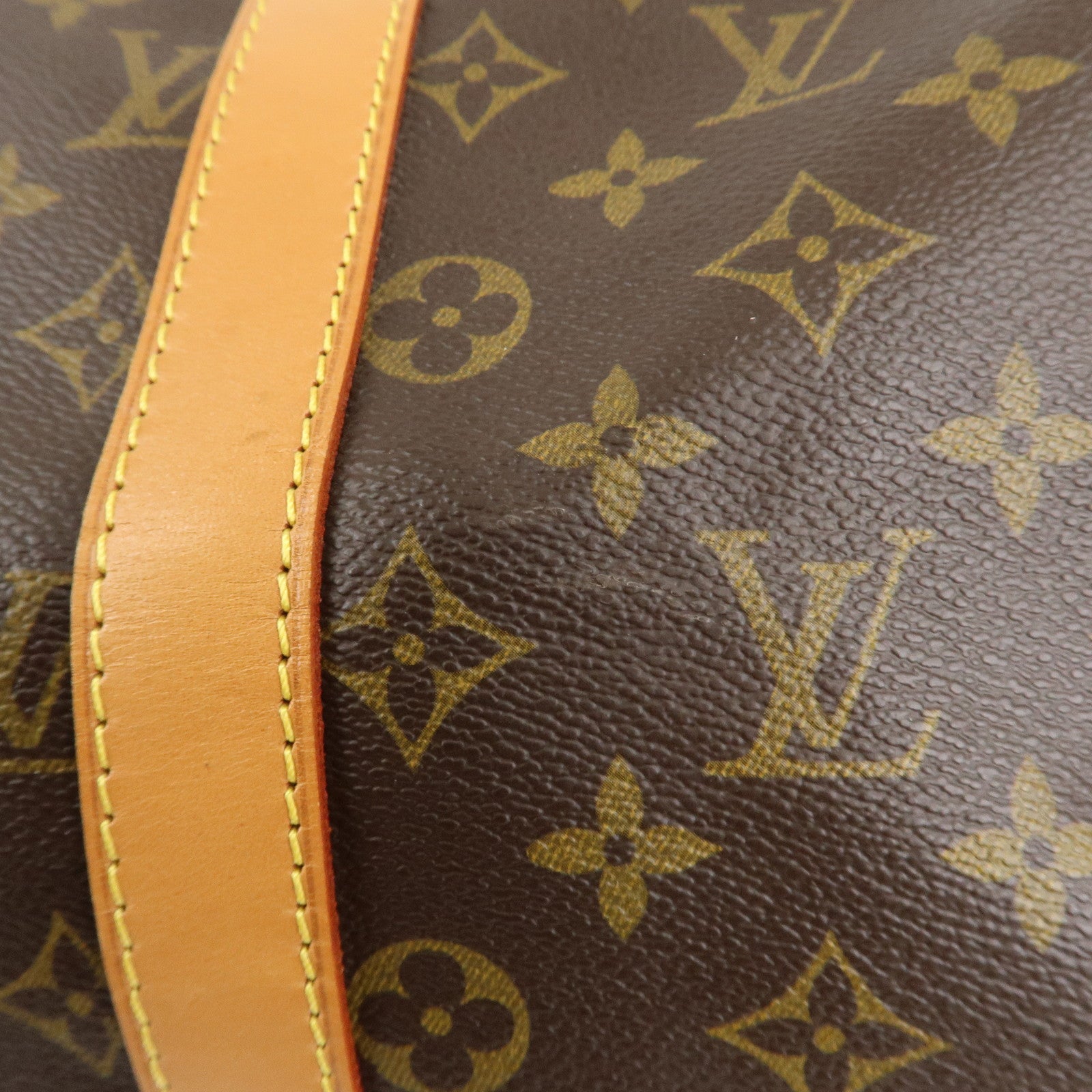 Louis Vuitton Monogram Keep All Bandouliere 45 Boston Bag M41418