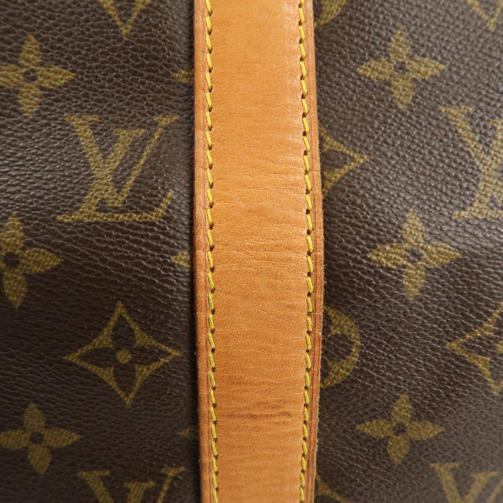 Louis Vuitton Monogram Keep All Bandoulier 50 Boston Bag M41416