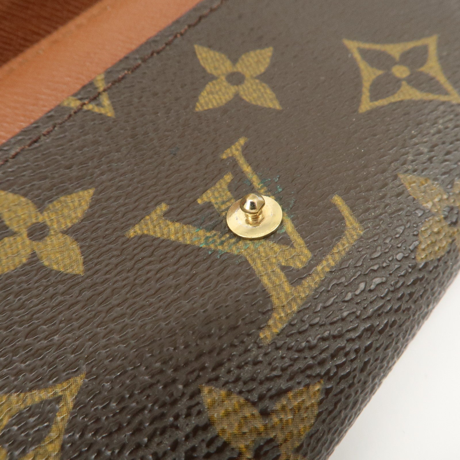 Louis Vuitton Monogram Porte Monnaie Zip Bifold Wallet M61735