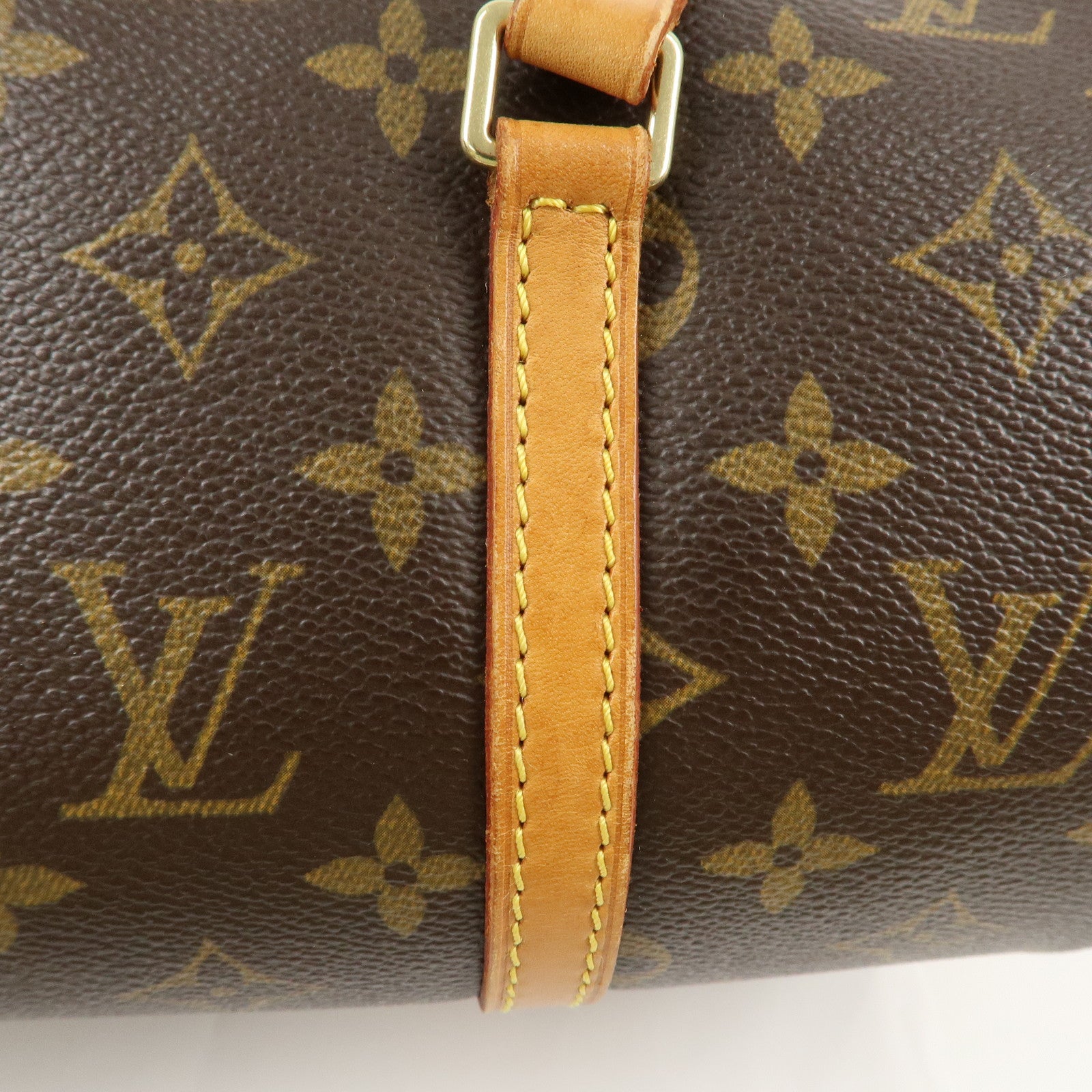 Louis Vuitton Monogram Papillon 30 Hand Bag Brown M51385 Used