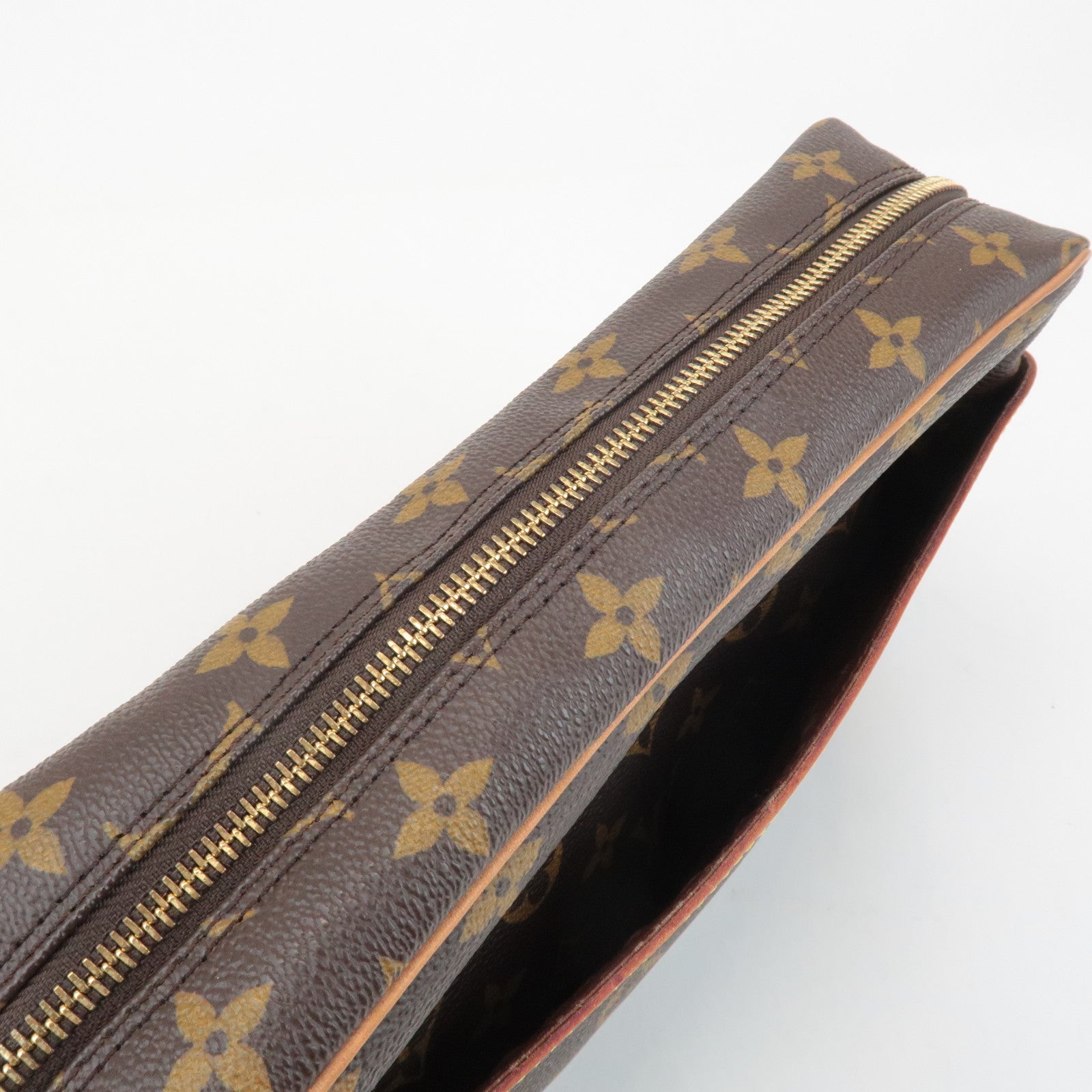 Louis Vuitton Monogram Compiegne 28 Pouch Clutch Bag M51845 Used