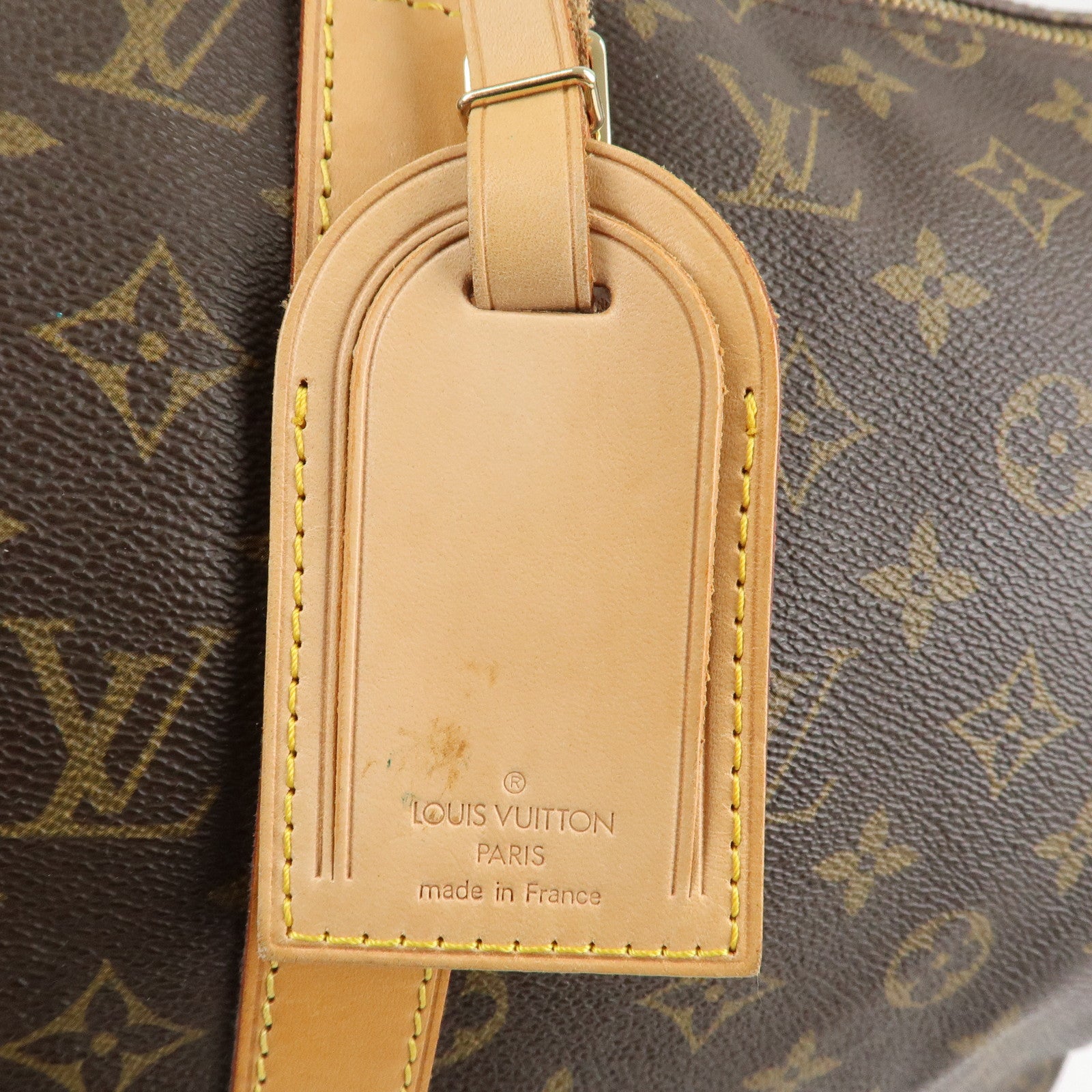 Louis Vuitton Monogram Keep All Bandouliere 50 Boston Bag M41416 Used