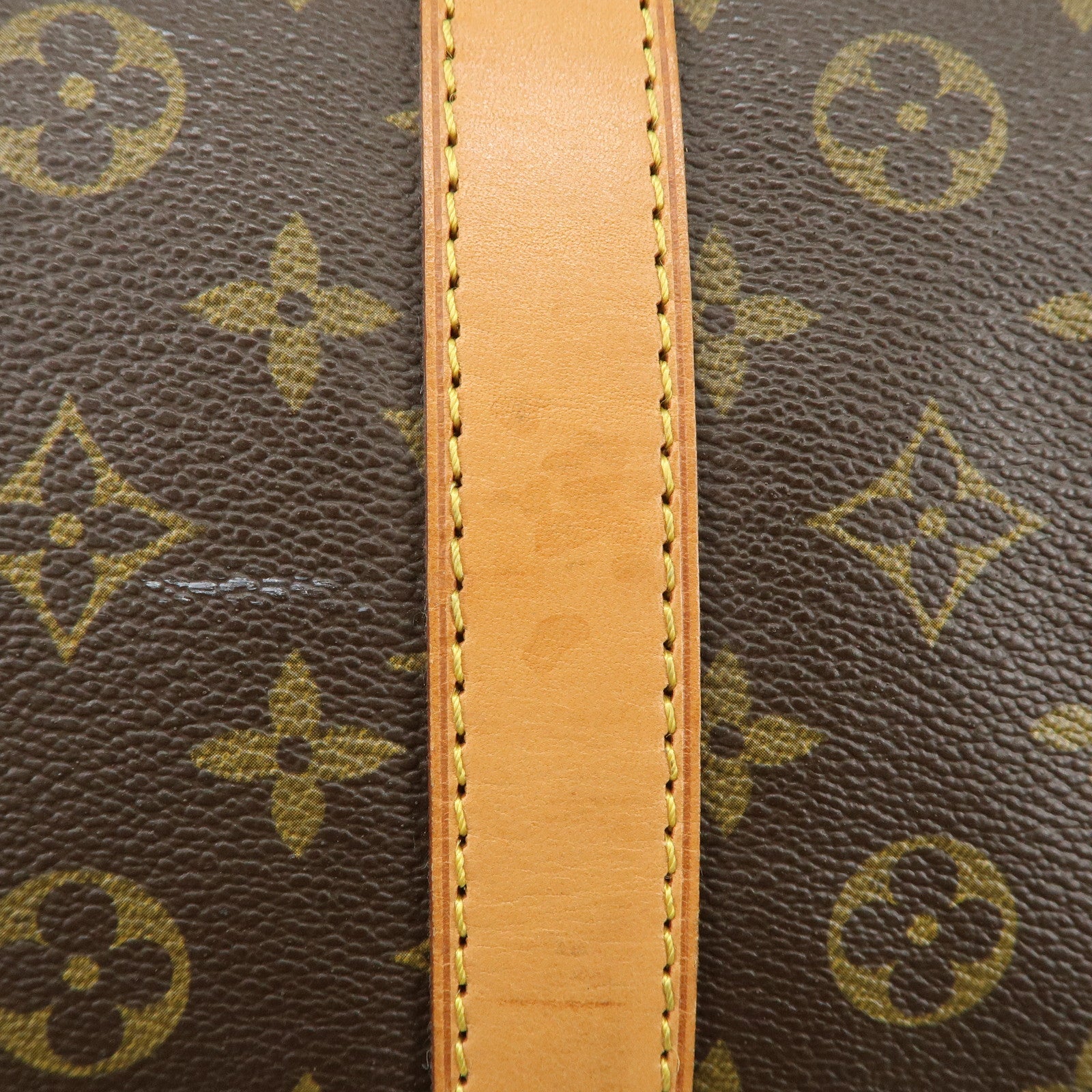 Louis Vuitton Monogram Keep All Bandouliere 60 Bag Brown M41412