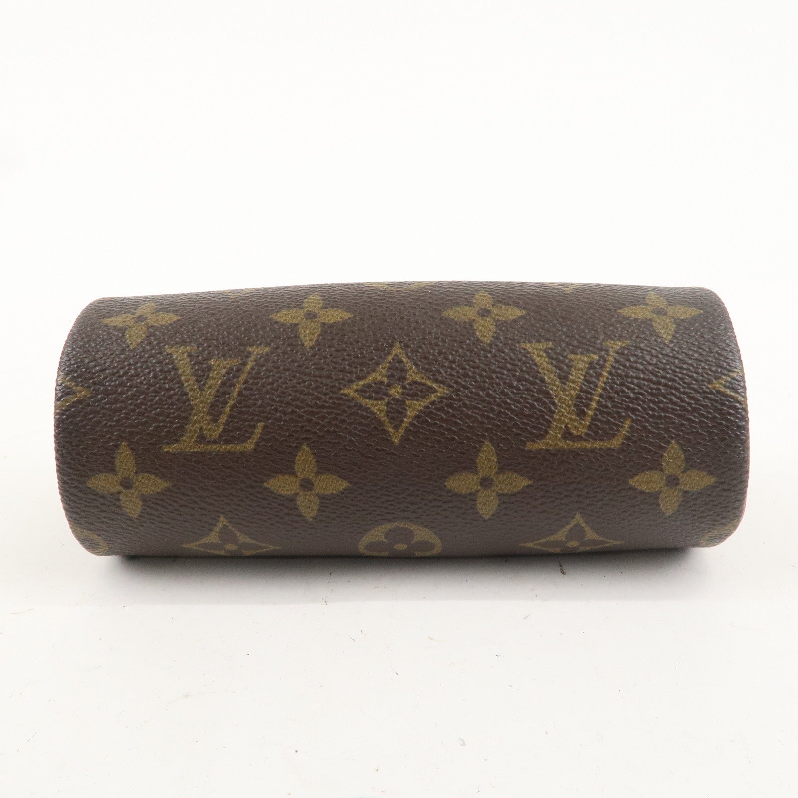 Louis Vuitton Monogram Papillon 30 Hand Bag 
Pouch Brown M51365