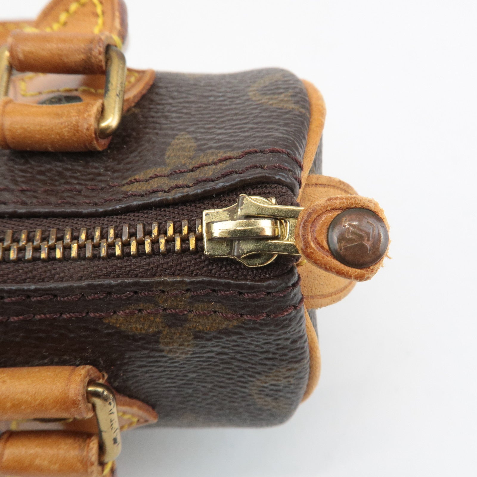 Louis Vuitton Monogram Mini Speedy Hand Bag M41534