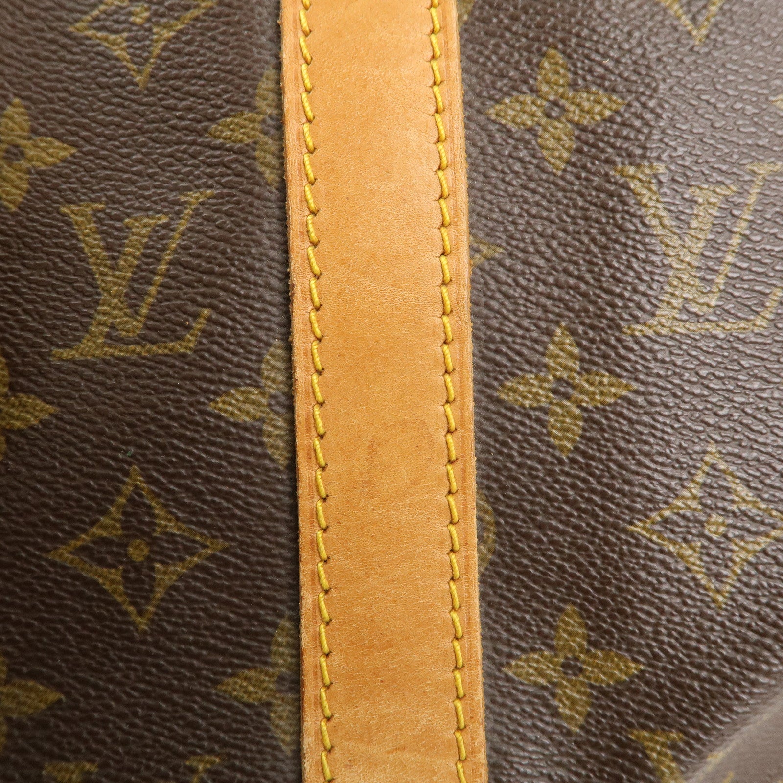 Louis Vuitton Monogram Sac Souple 45 Boston Bag Brown M41624