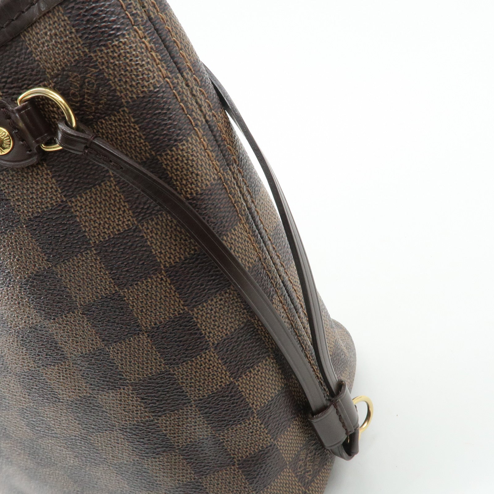 Louis Vuitton Damier Neverfull PM Tote Bag Hand Bag N51109 Used