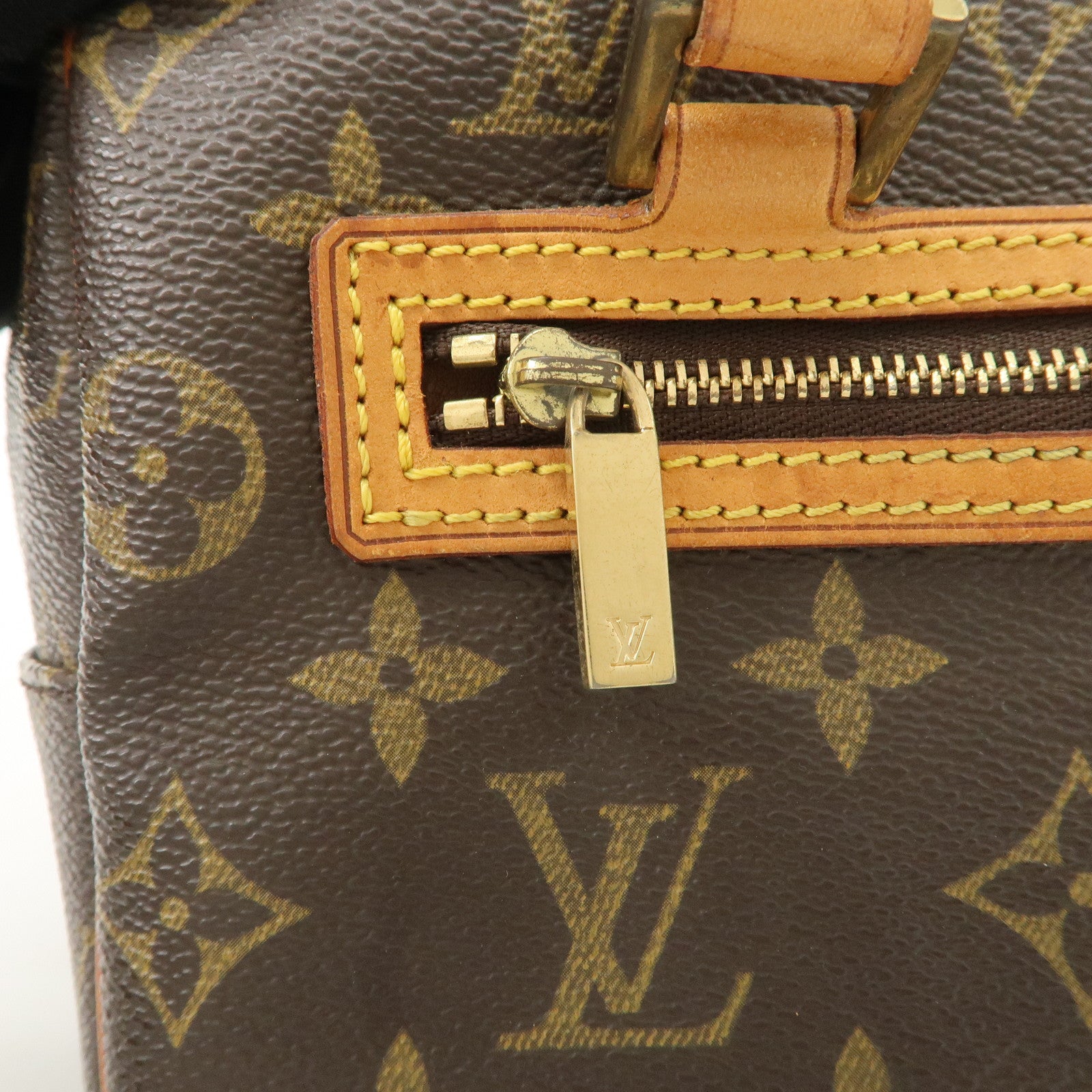 Louis Vuitton Monogram Cite MM Shoulder Bag Hand Bag M51182 Used