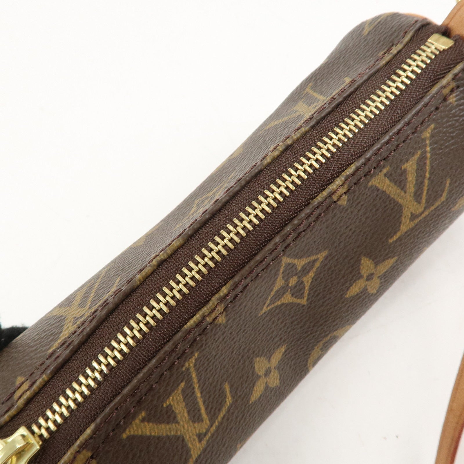 Louis Vuitton Monogram Mini Pouch for Papillon Bag Brown Used