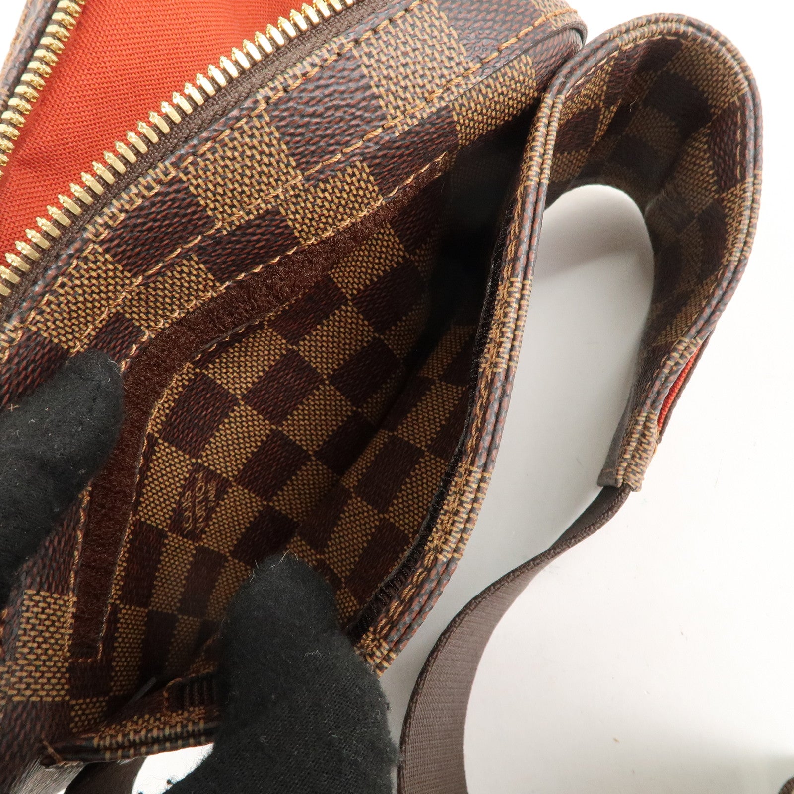 Louis Vuitton Damier Geronimos Body Bag Waist Bag Brown N51994