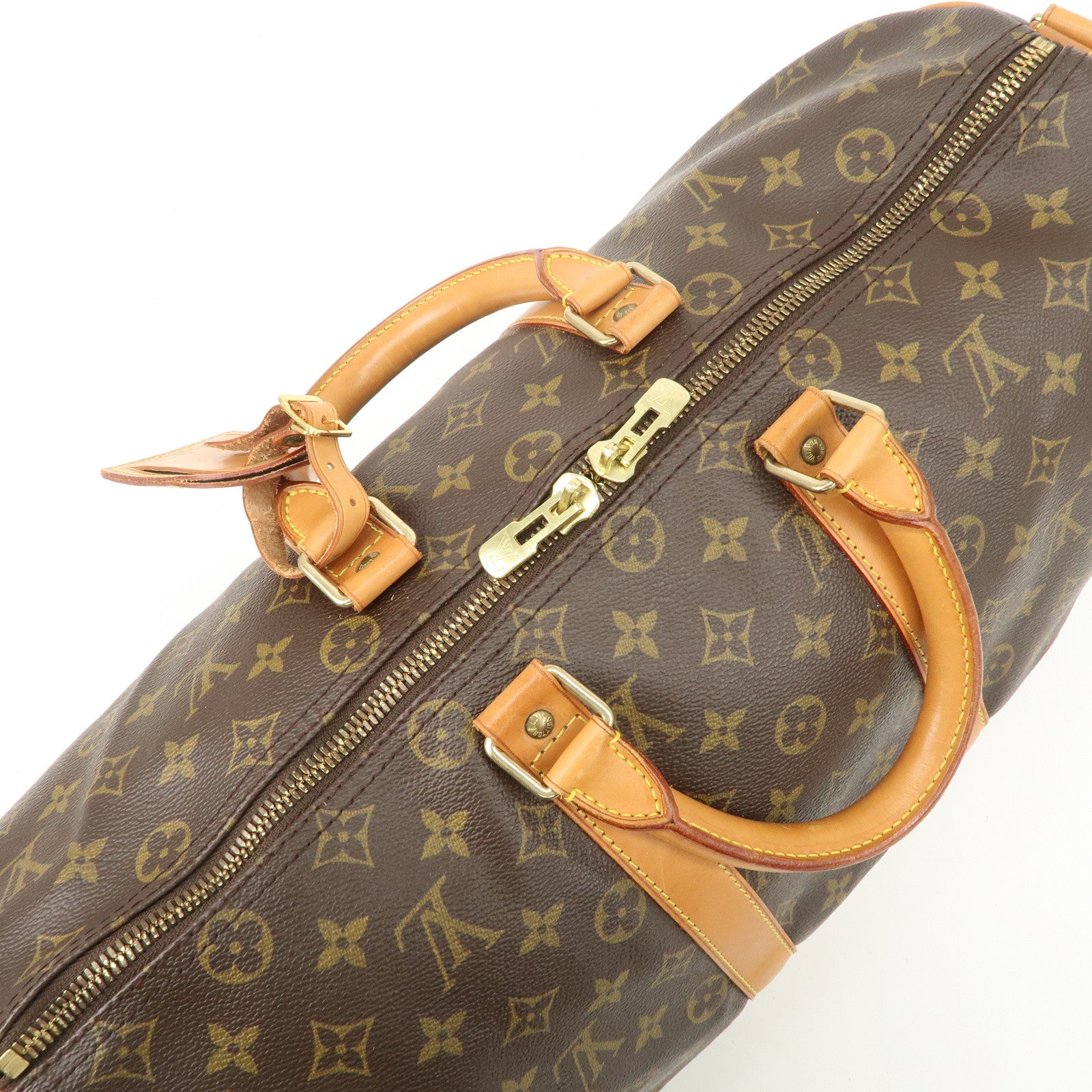 Louis Vuitton Monogram Keep All Bandouliere 45 Boston Bag M41418 Used