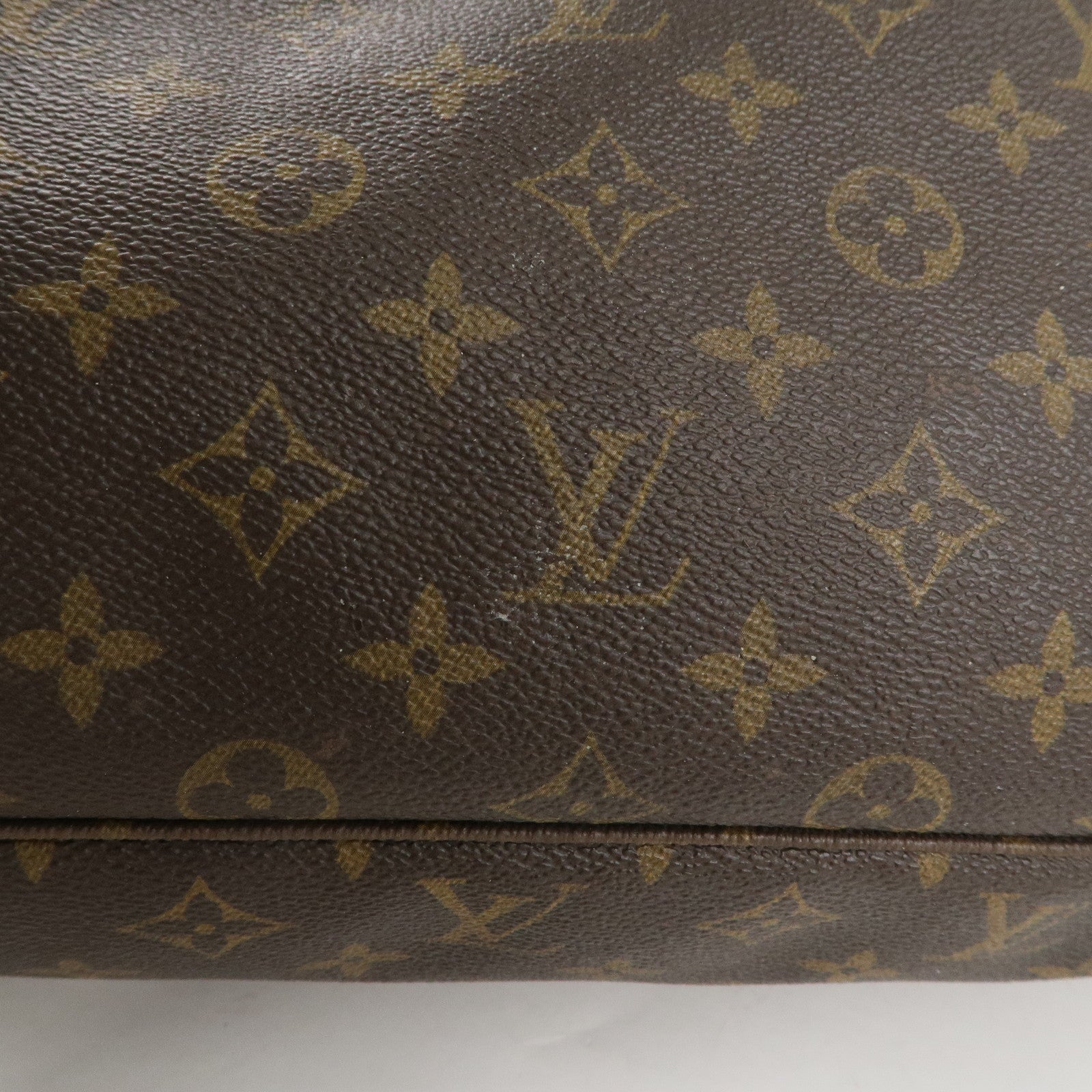 Louis Vuitton Monogram Neverfull GM Tote Bag Brown M40157