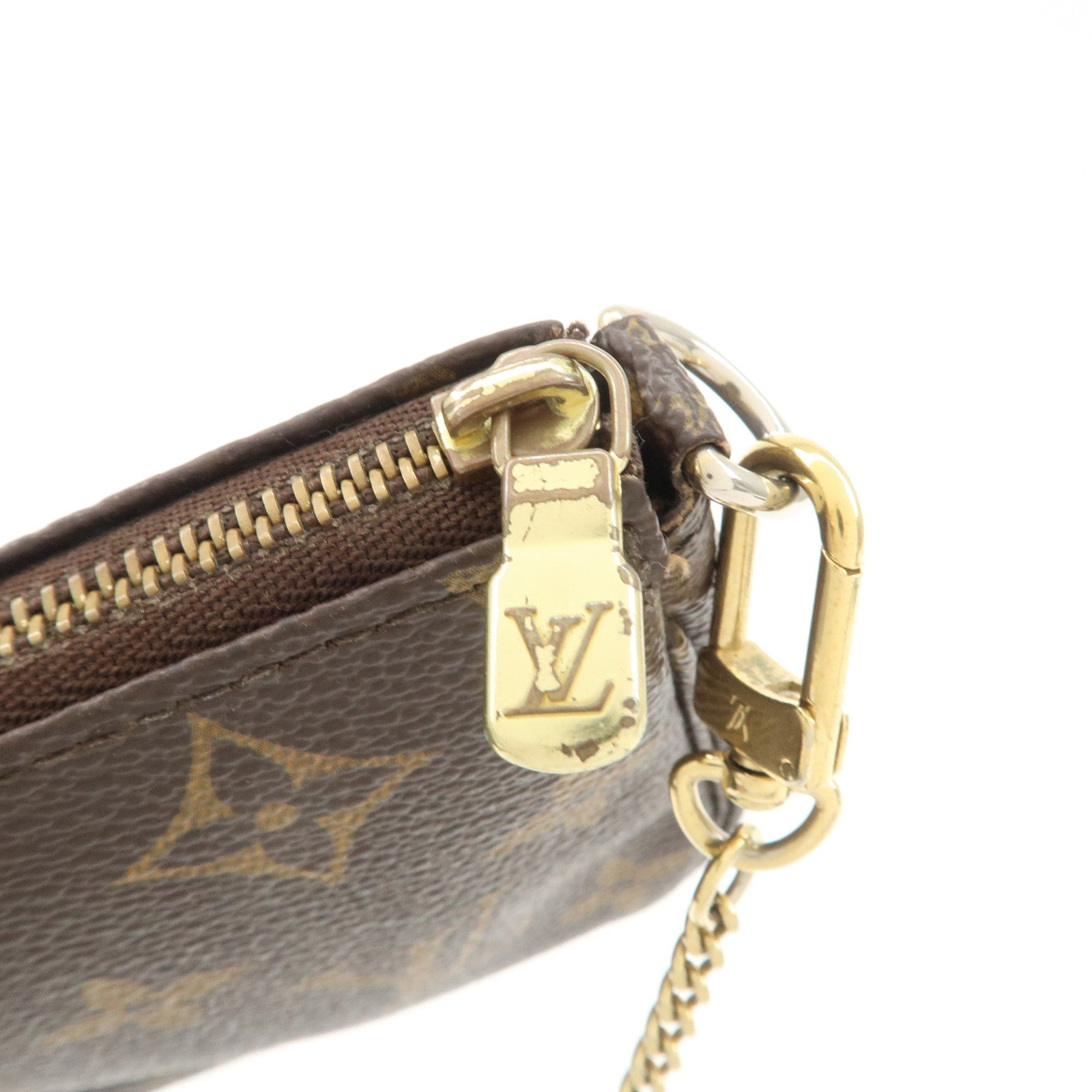 Louis Vuitton Monogram Mini Pochette Accessoires Pouch M58009