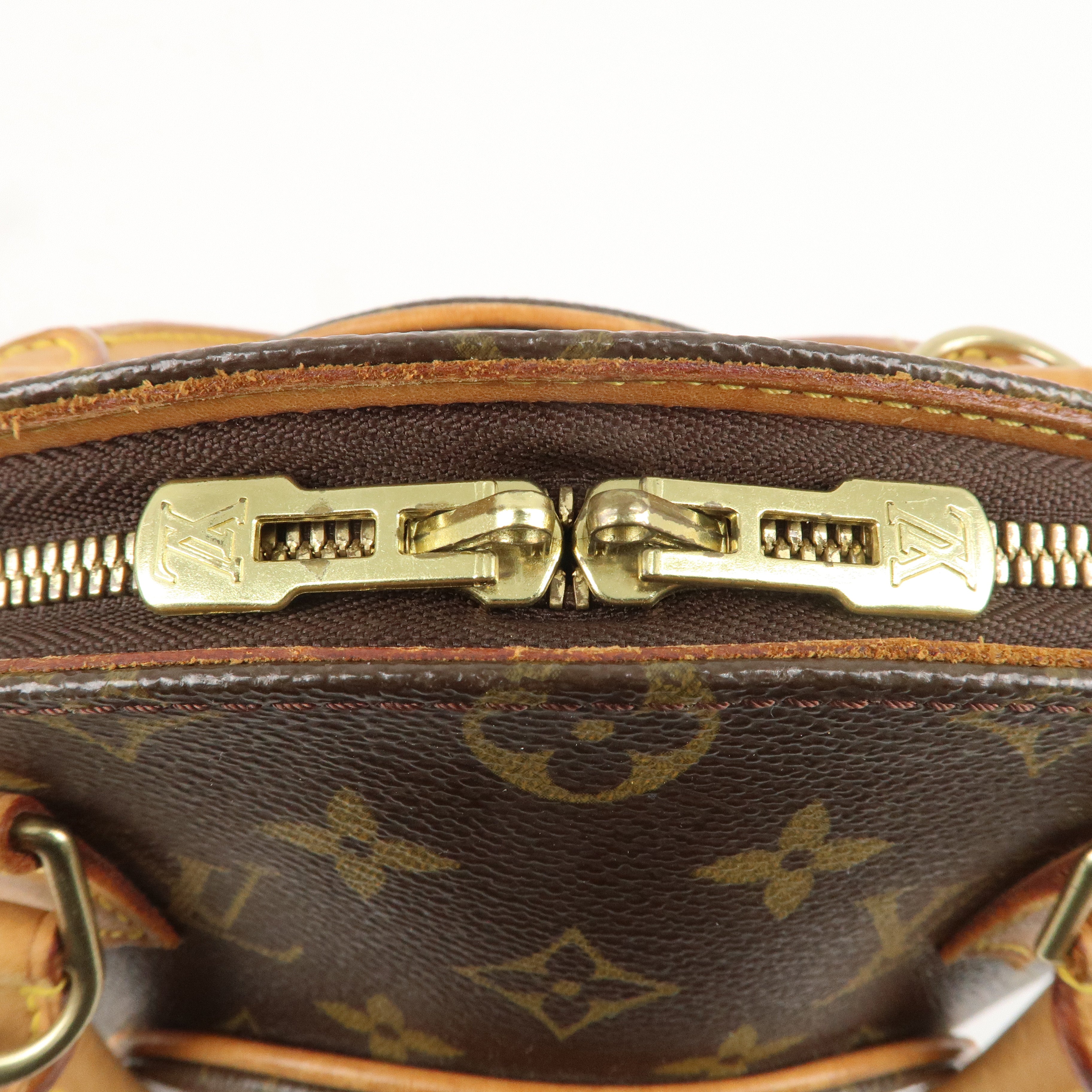 Louis Vuitton Monogram Ellipse MM Hand Bag Brown M51126