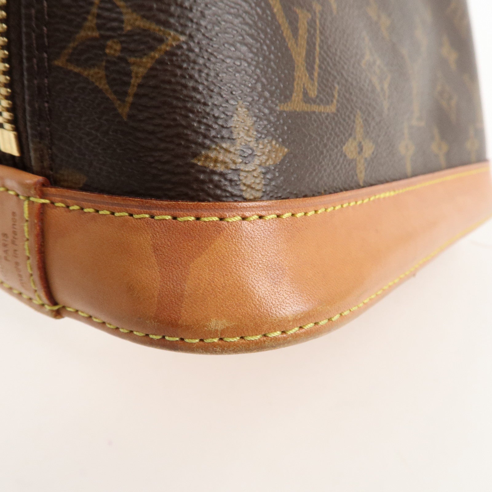 Louis Vuitton Monogram Alma BB 2Way Hand Bag Shoulder Bag M53152 Used