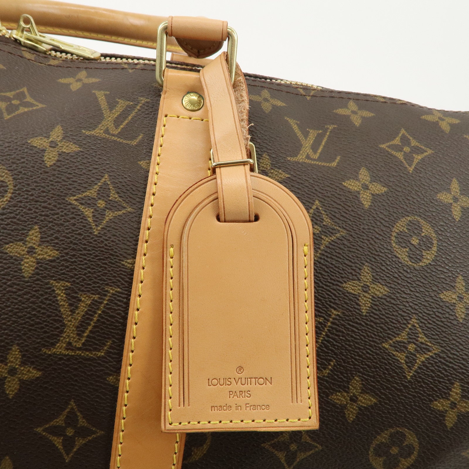 Louis Vuitton Monogram Keep All Bandouliere 50 Boston Bag M41416 Used