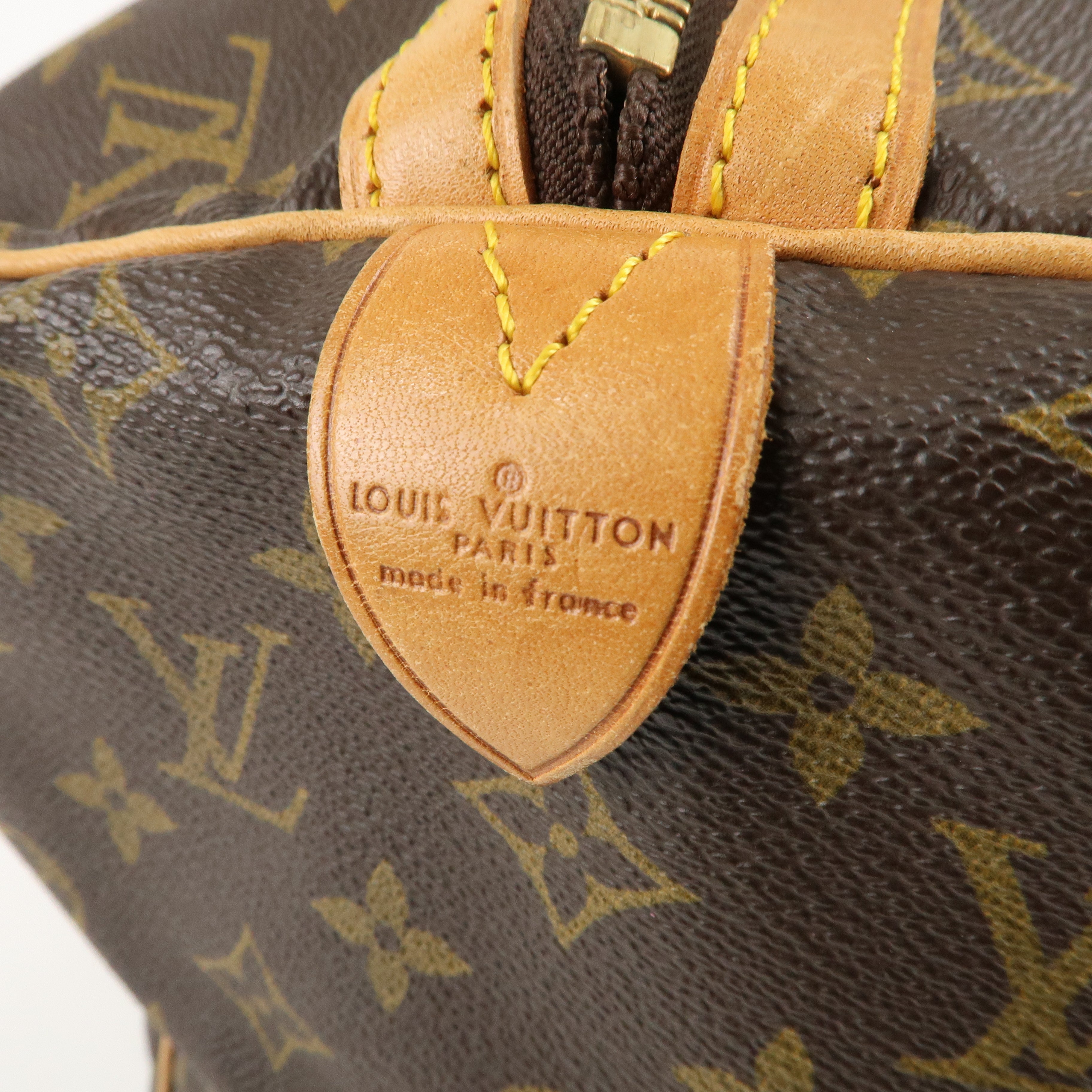 Louis Vuitton Monogram Sac Souple 45 Boston Bag Brown M41624