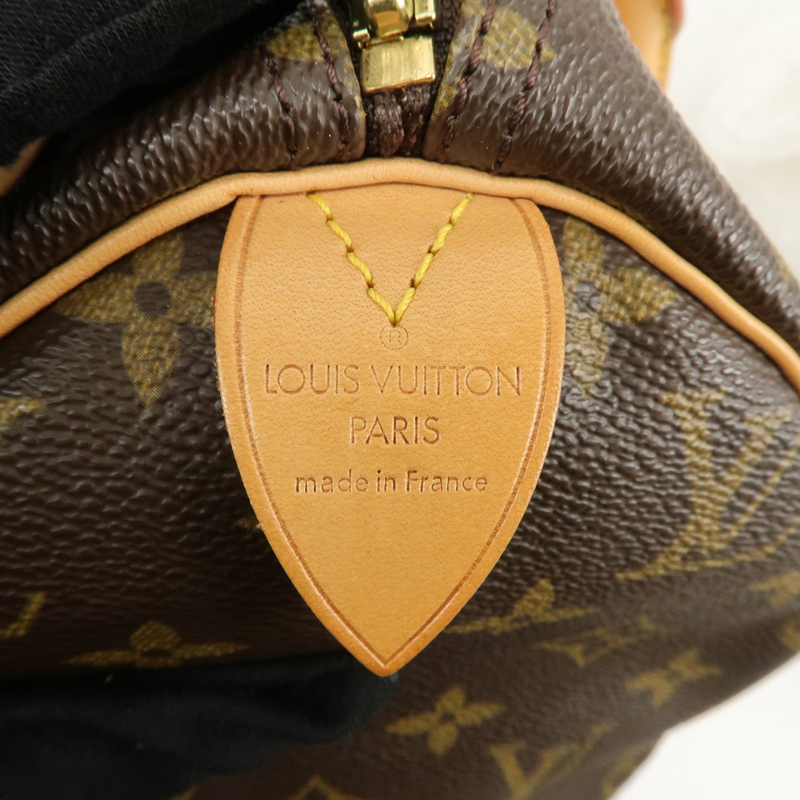 Louis Vuitton Monogram Speedy 30 Hand Bag Boston Bag M41108 Used