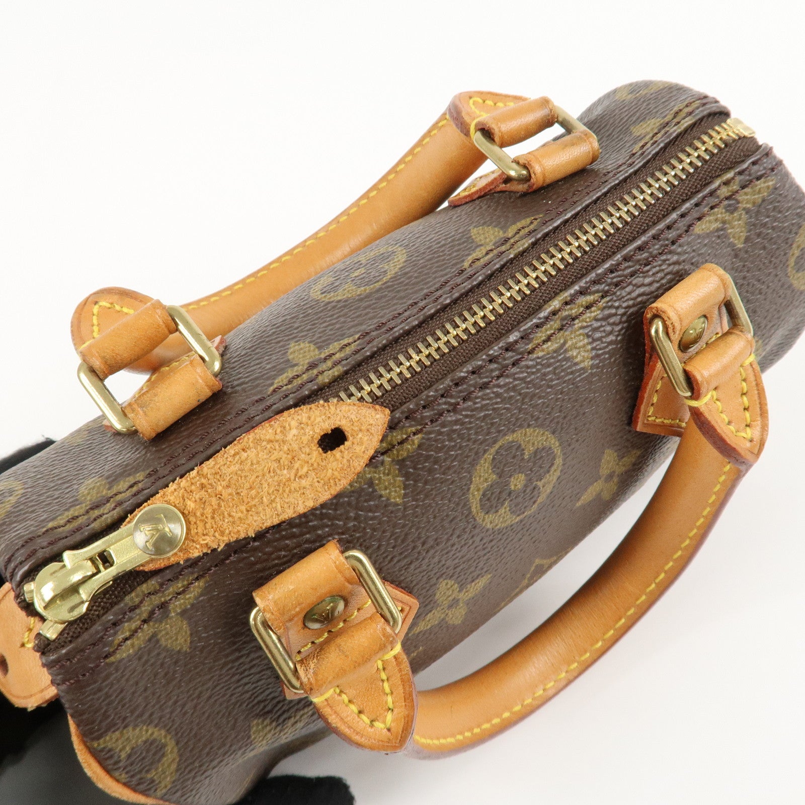 Louis Vuitton Monogram Mini Speedy 
Strap M41534 J00145 Used